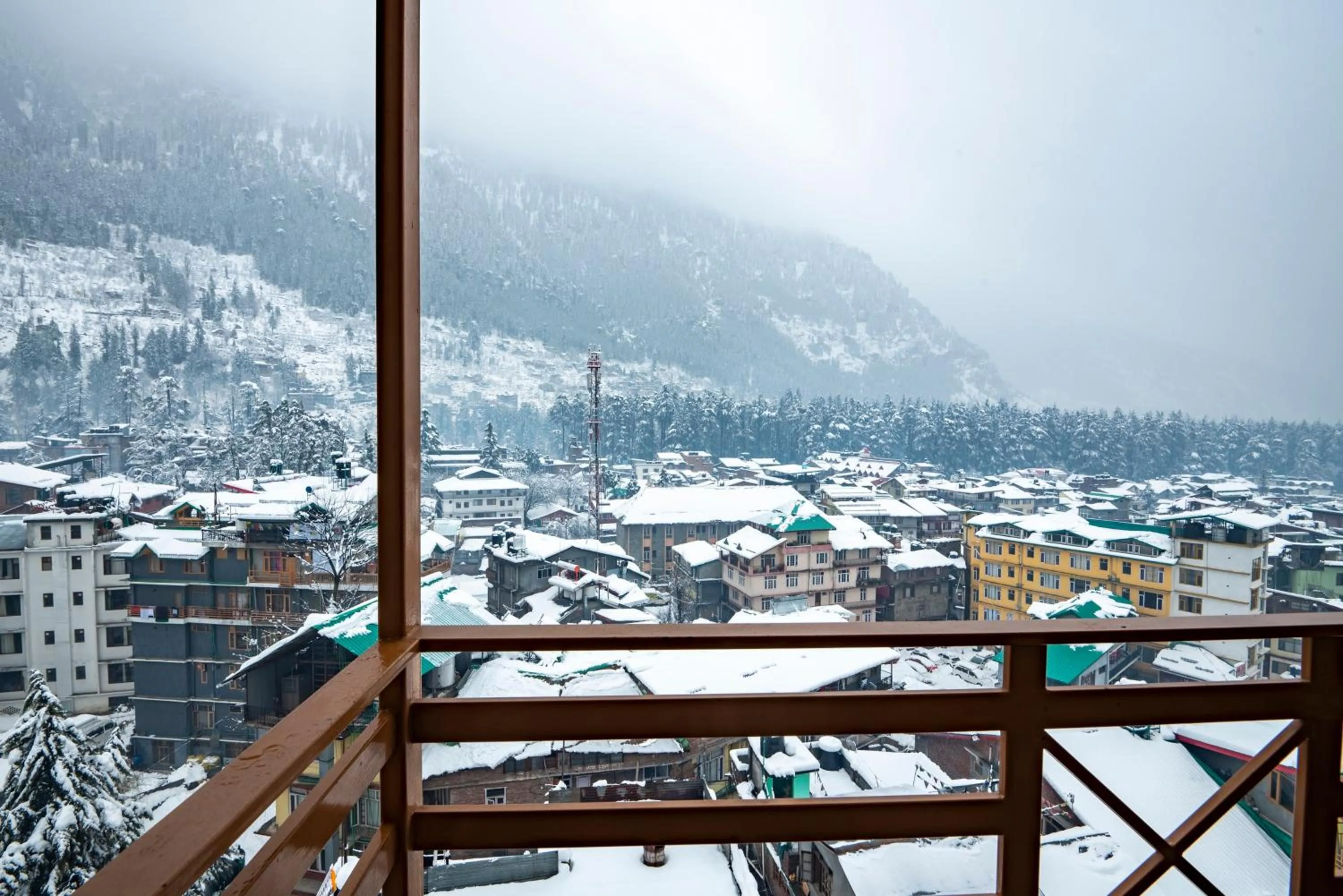 View (from property/room) in Treebo Premium Sattva With Mountain View