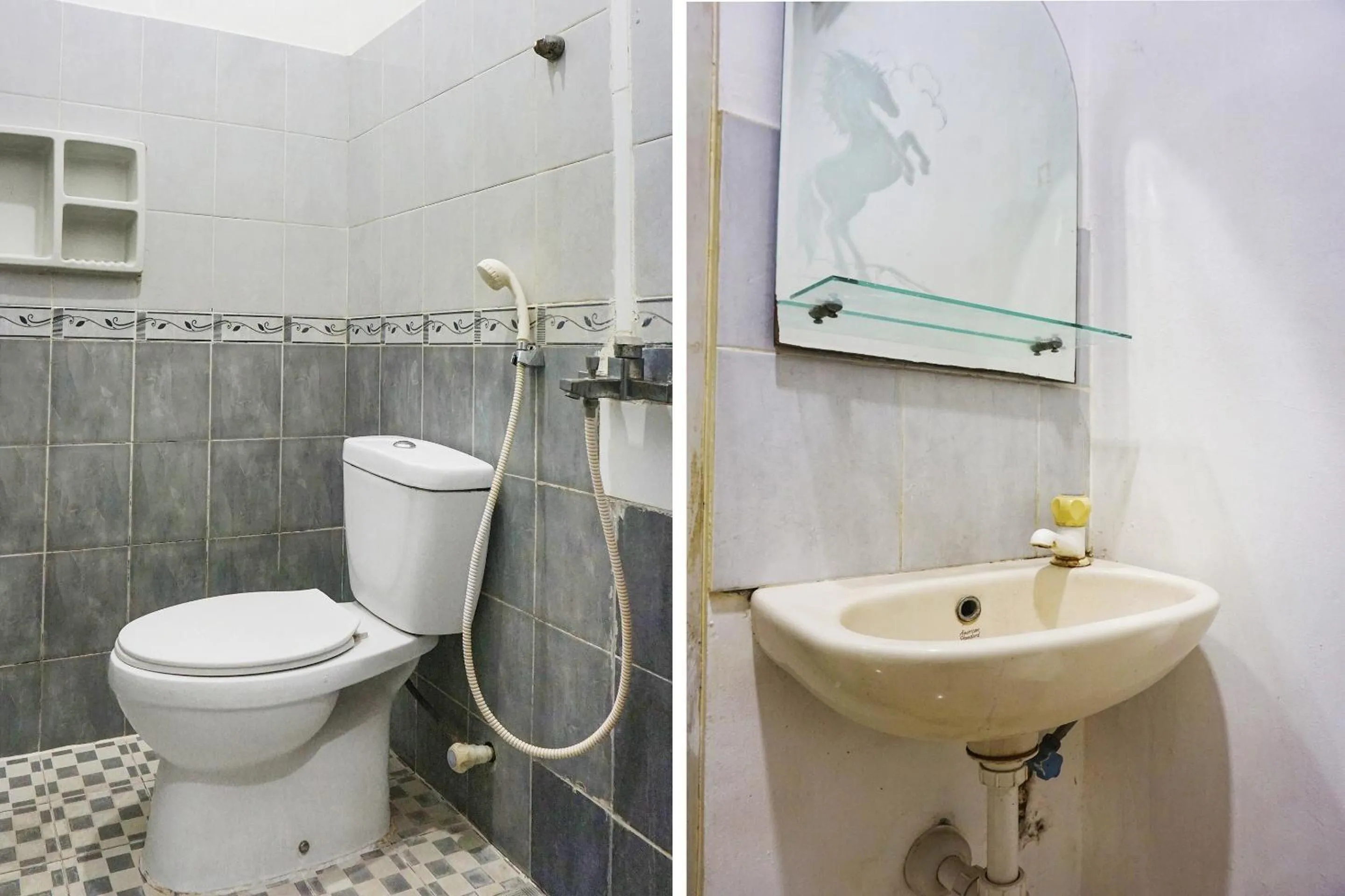 Bathroom in Hotel O Royani Residence