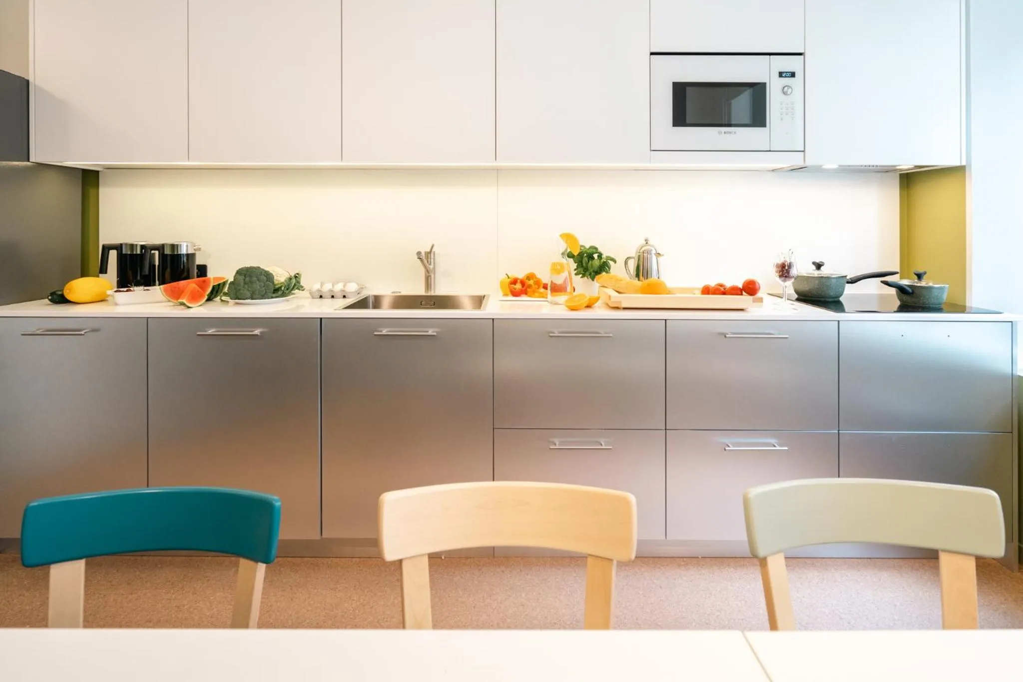 kitchen in Bob W Helsinki Kluuvi