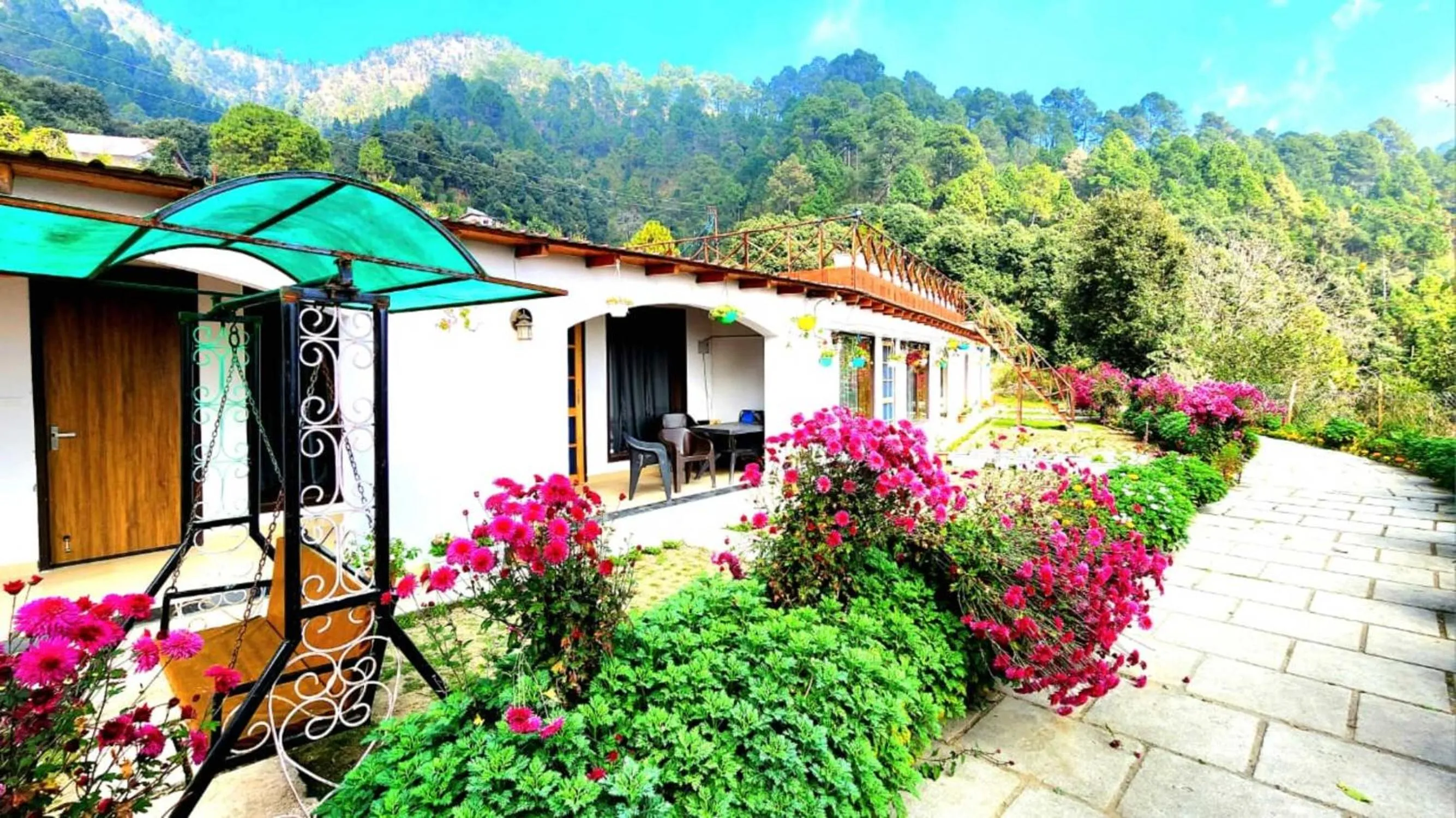 Garden in Just Naturals Wellness Resort Nainital