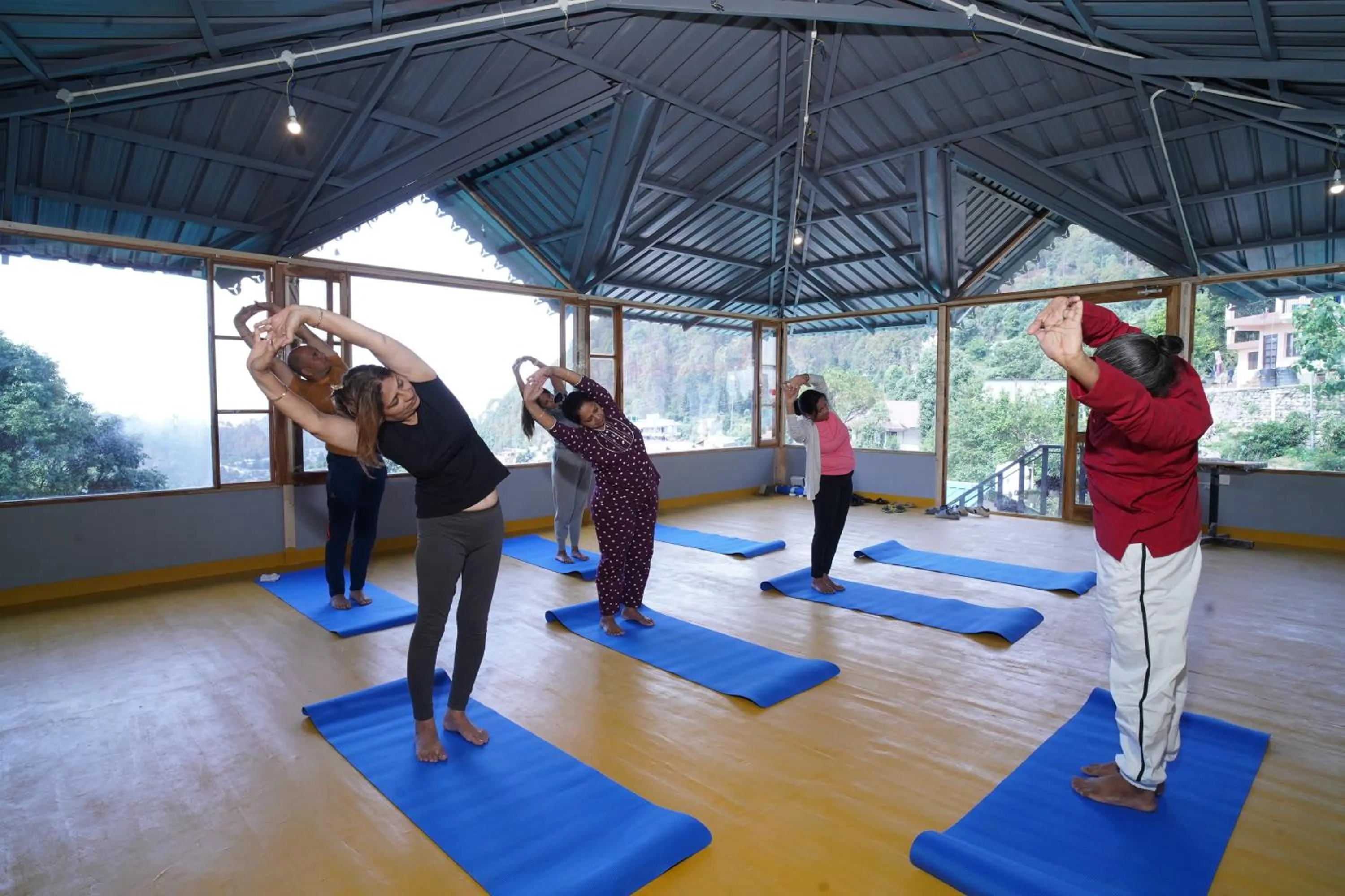 Fitness centre/facilities in Just Naturals Wellness Resort Nainital
