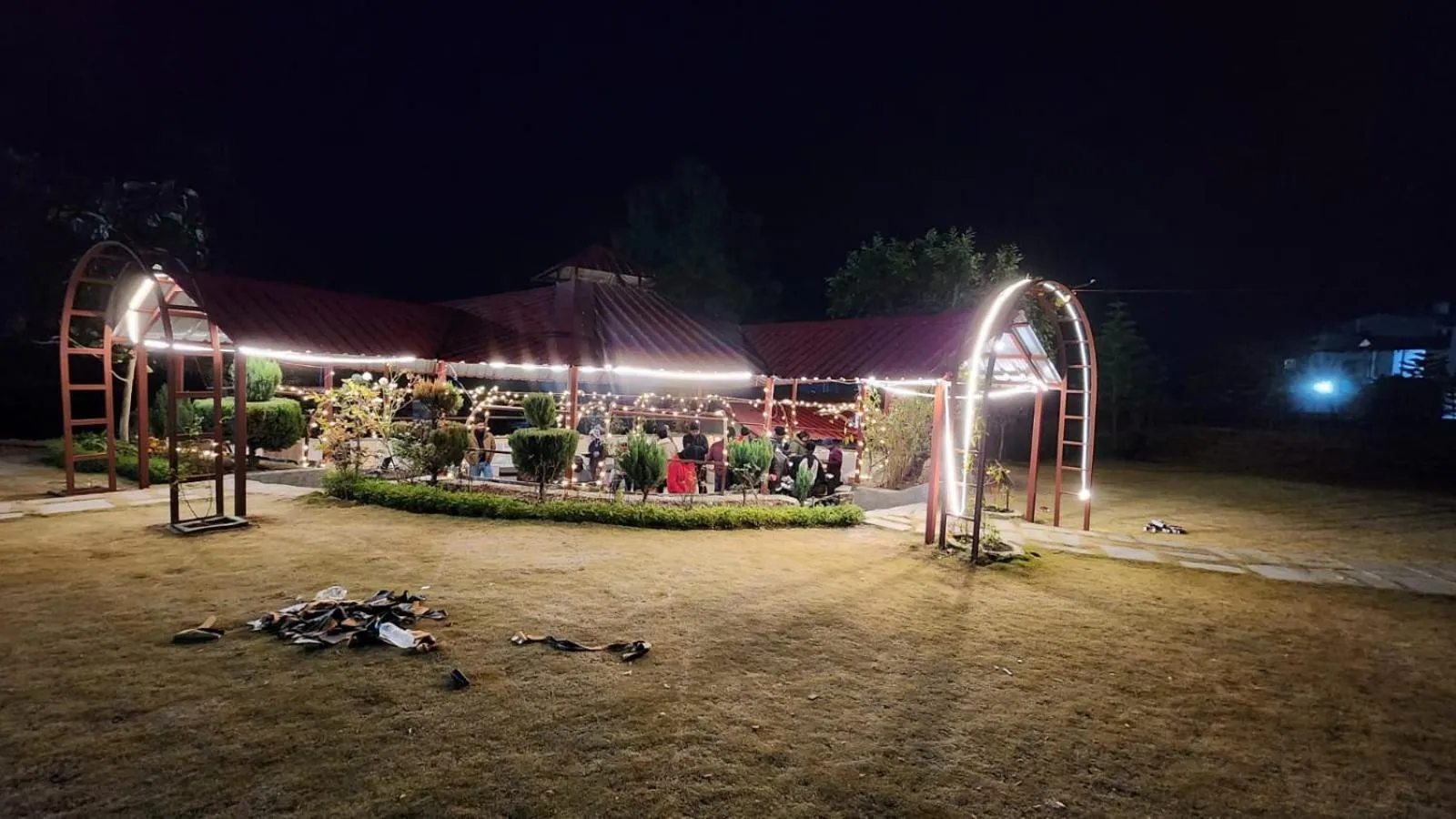 Garden view in Just Naturals Wellness Resort Nainital