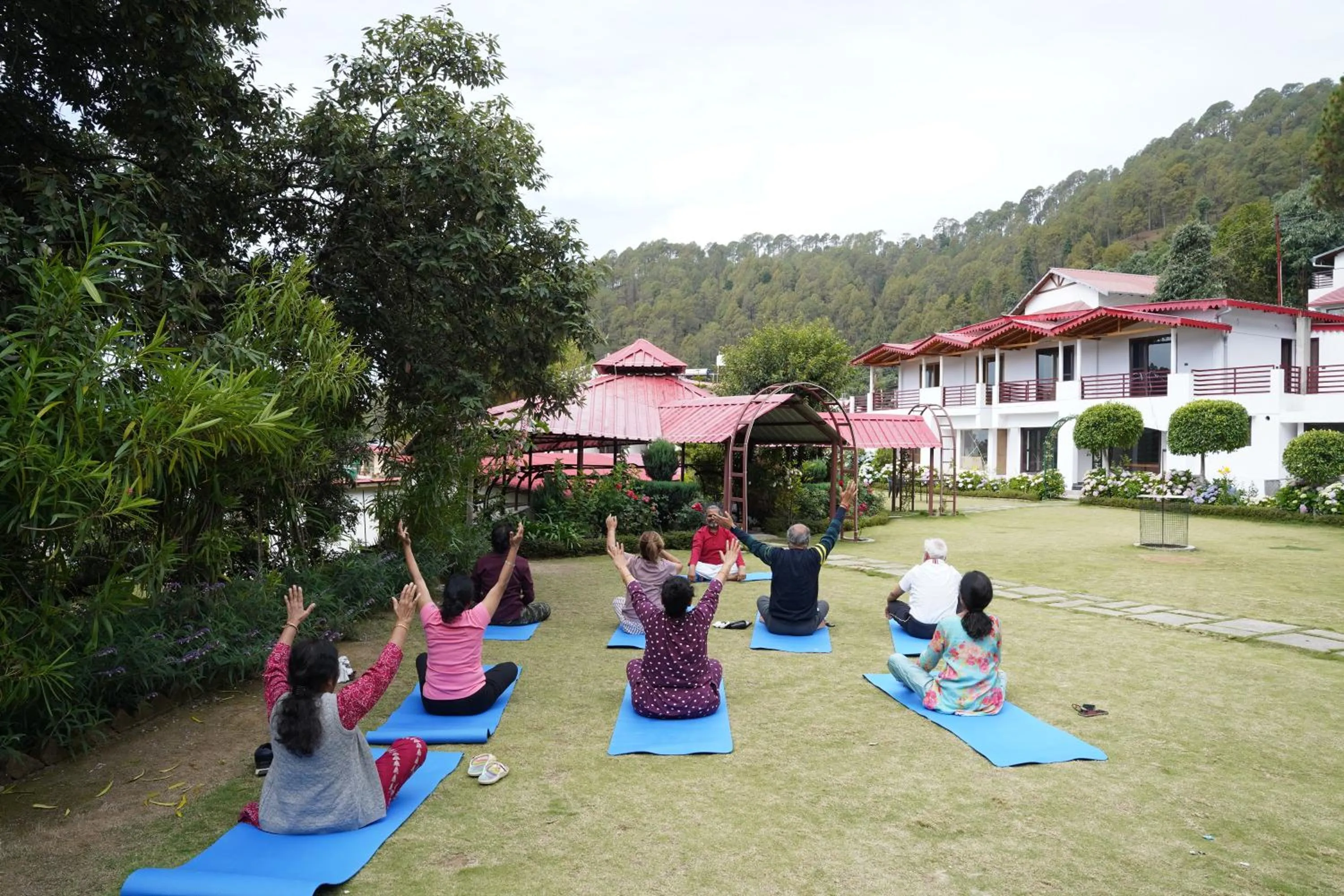 Fitness centre/facilities in Just Naturals Wellness Resort Nainital