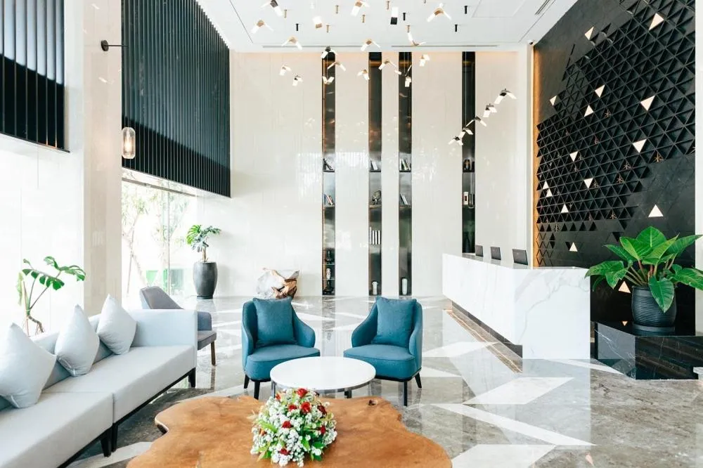 Lobby or reception in Ease Hotel