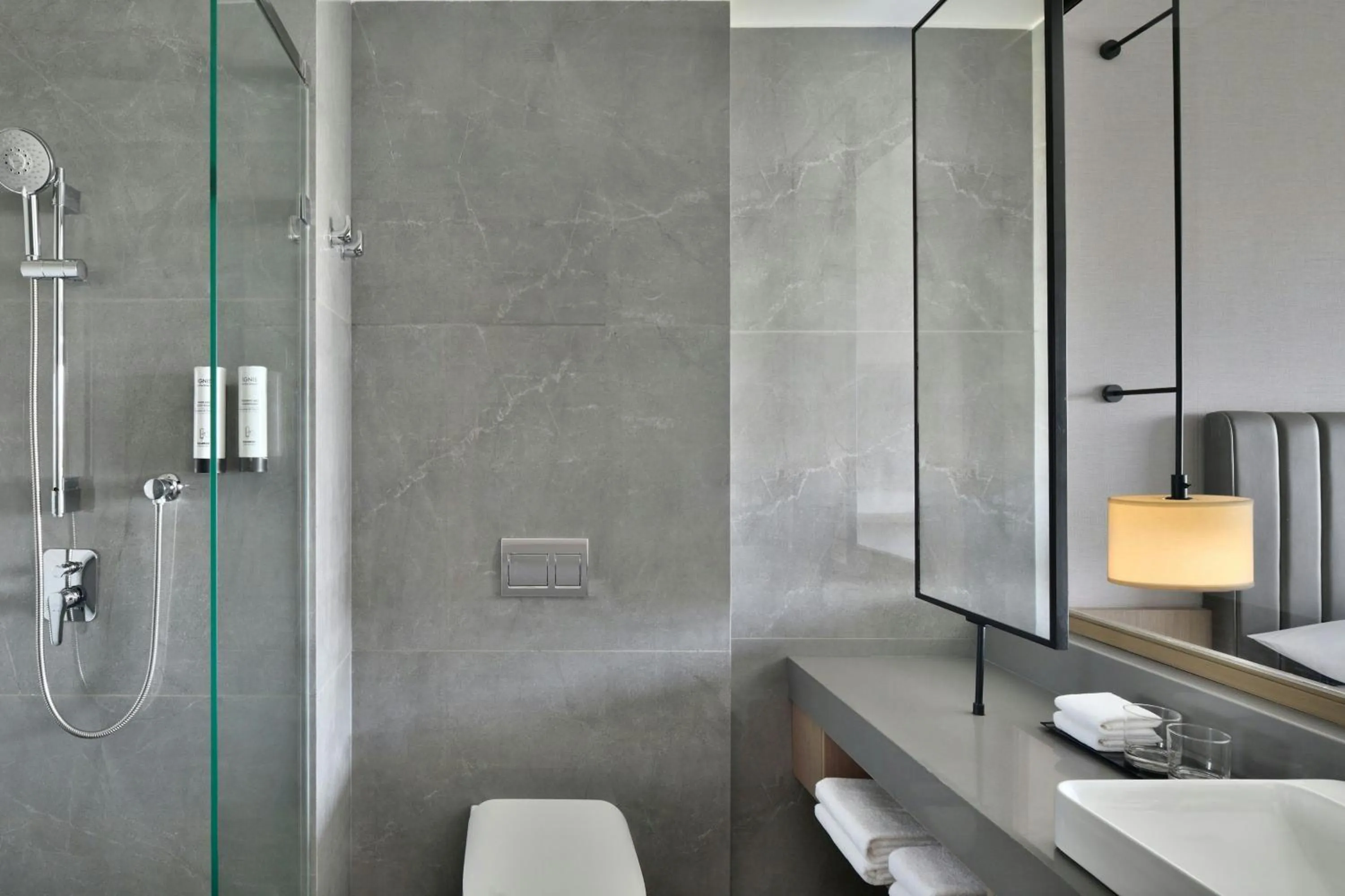 Bathroom in Fairfield by Marriott Vadodara