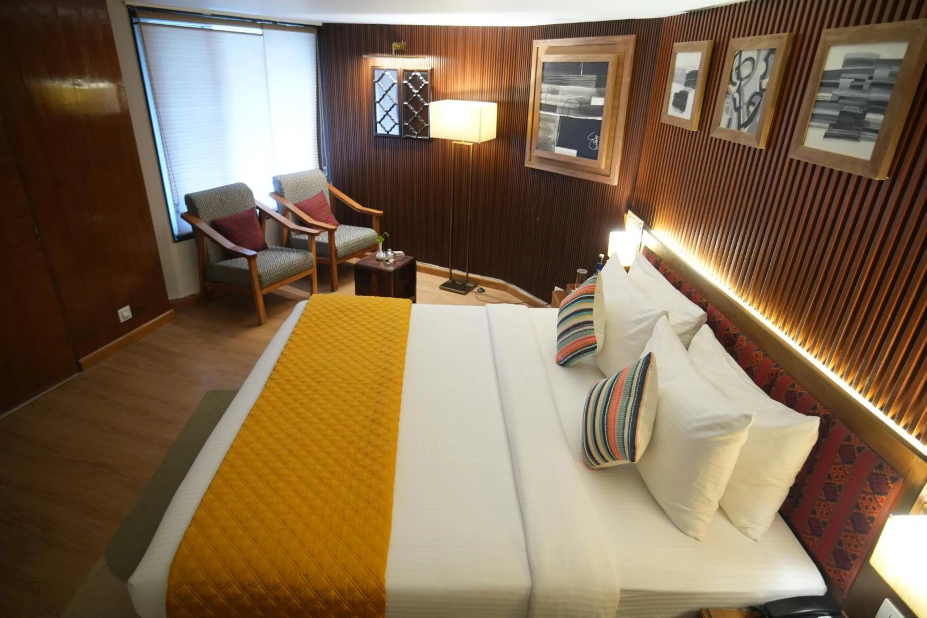 Bedroom in Tree of Life Eila Art Hotel, Manali