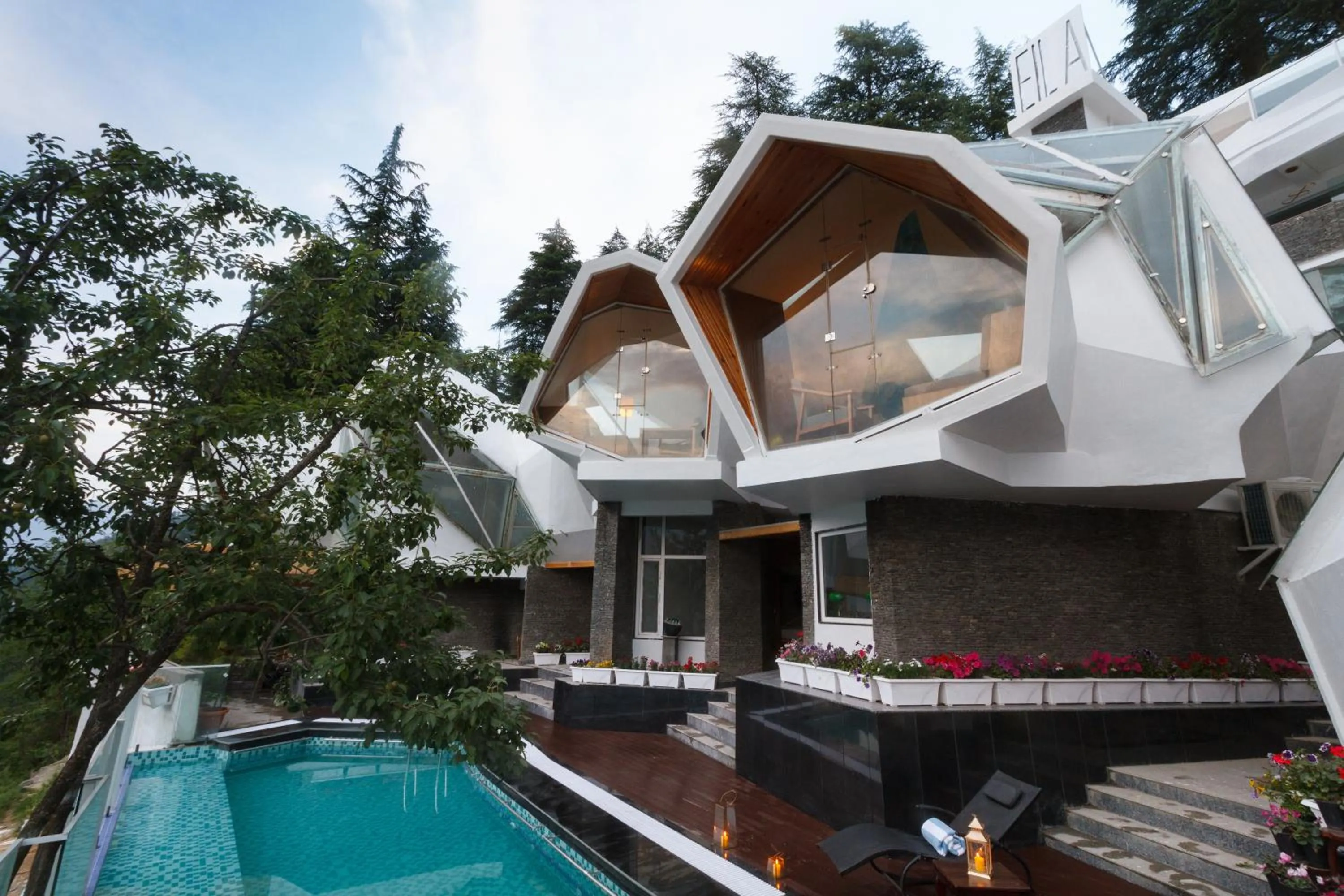 Property building in Tree of Life Eila Art Hotel, Manali