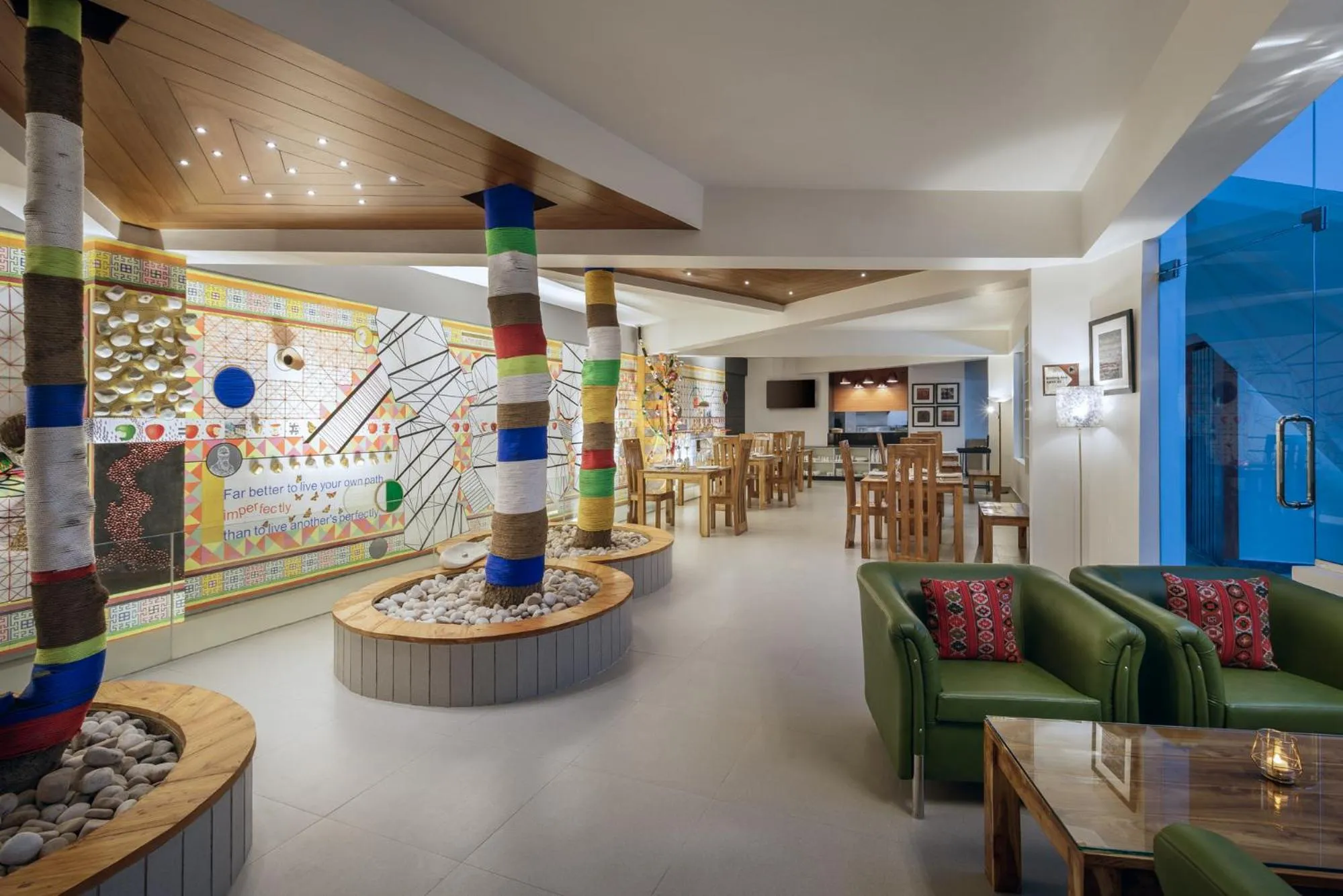 Restaurant/places to eat in Tree of Life Eila Art Hotel, Manali