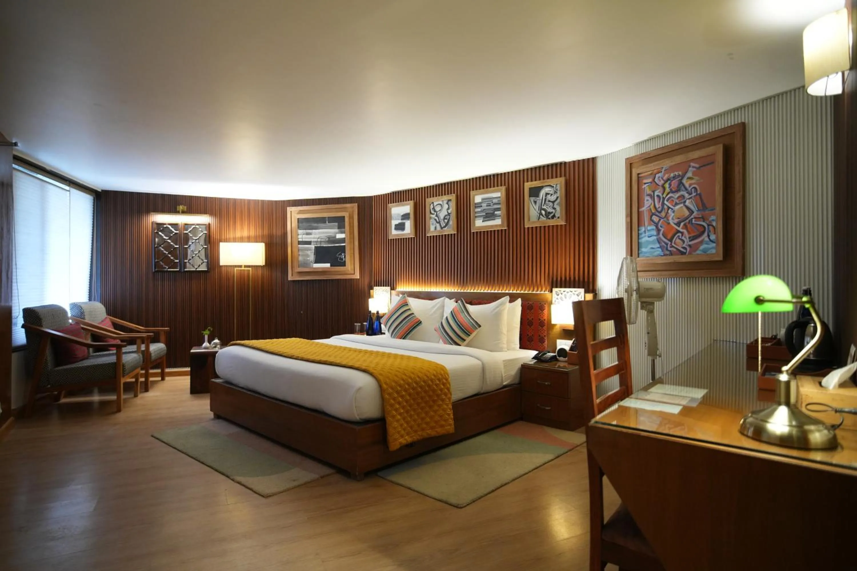Bedroom, Bed in Tree of Life Eila Art Hotel, Manali