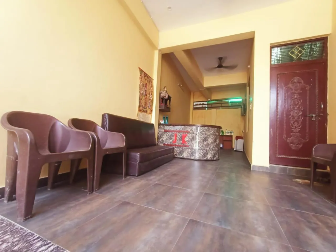 Lobby or reception in JK Royal Palace And Lodge