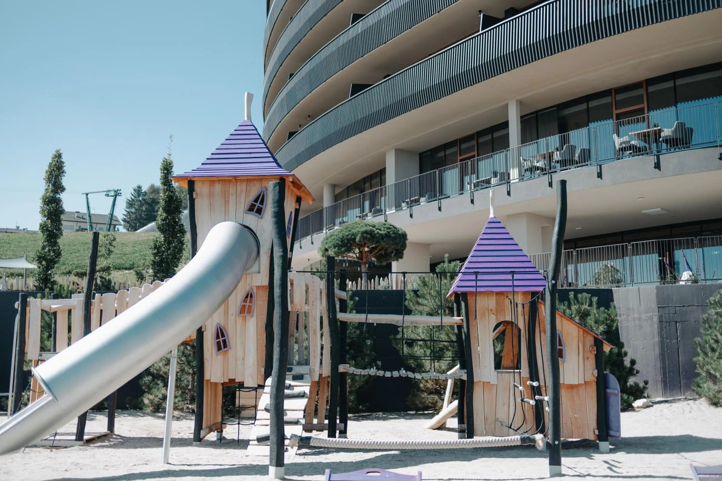 Property building in Familienhotel Familiamus