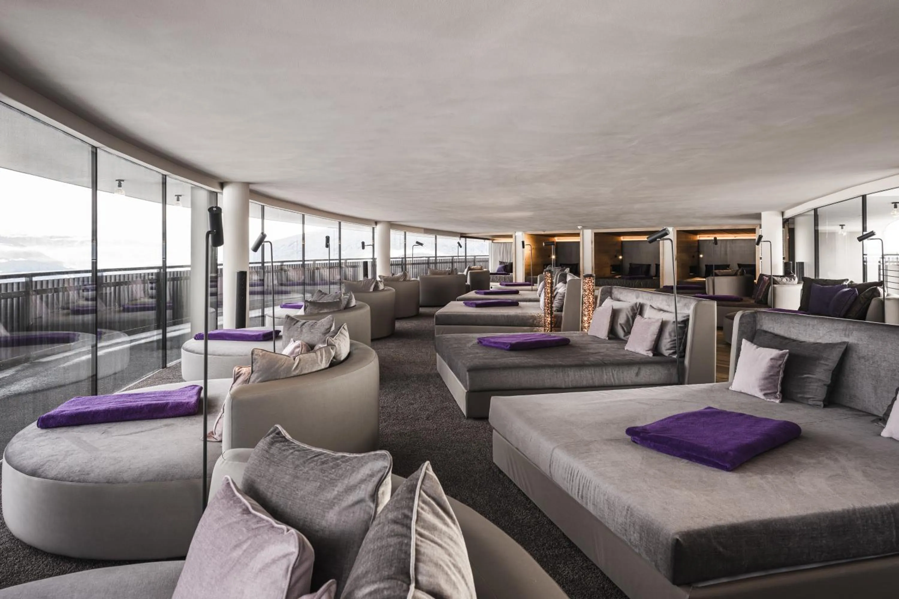 Patio in Familienhotel Familiamus