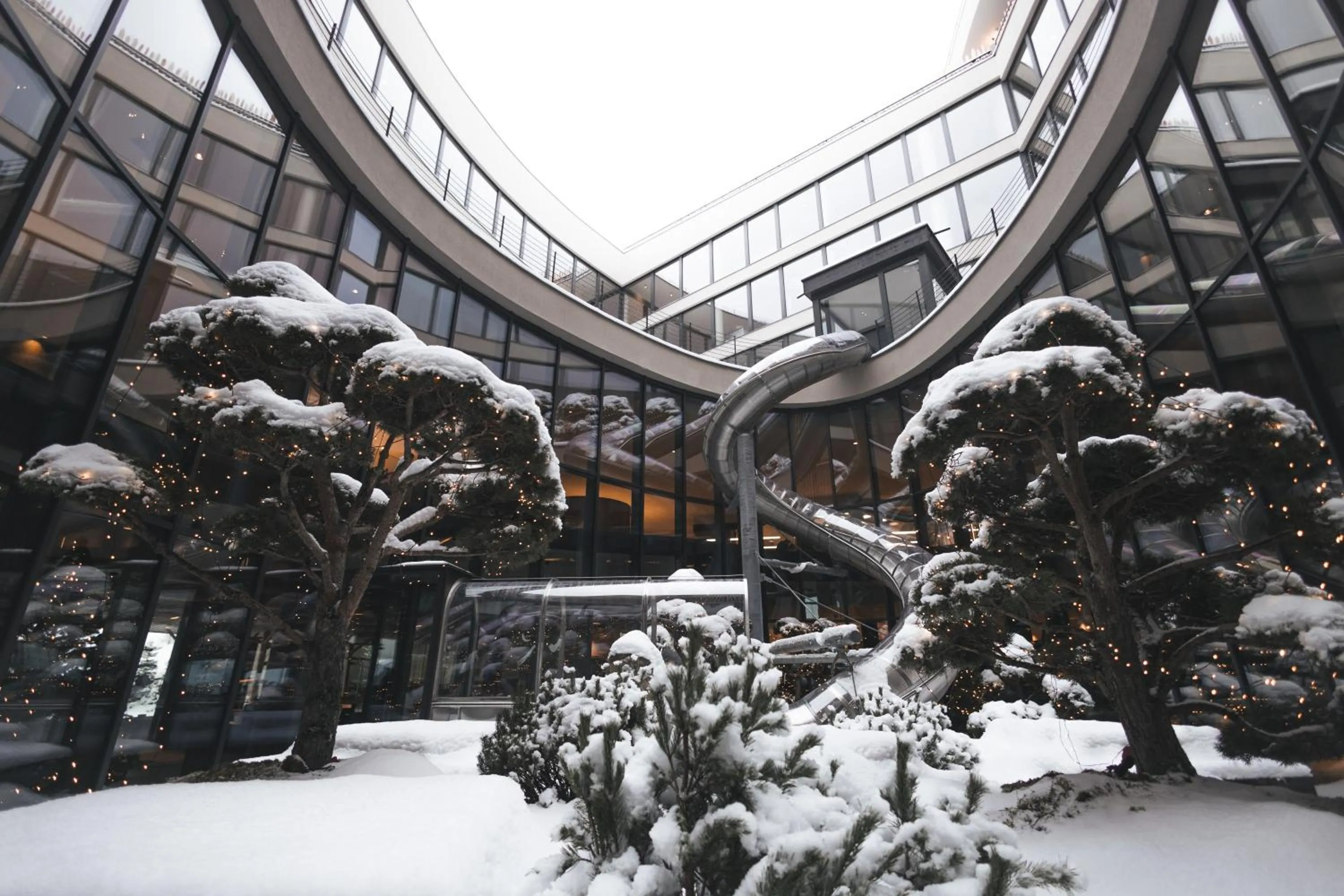 Property building in Familienhotel Familiamus