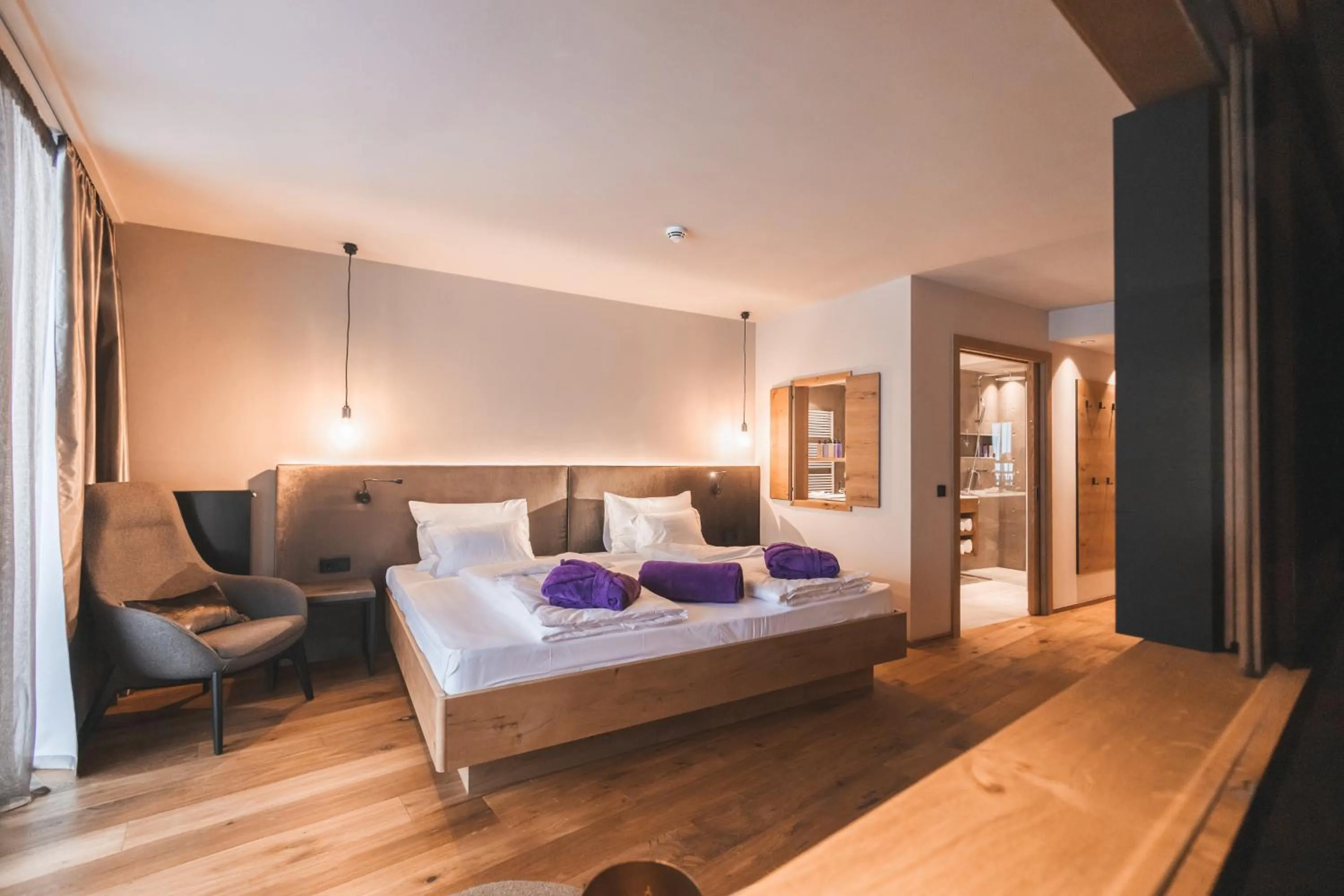 Bed in Familienhotel Familiamus