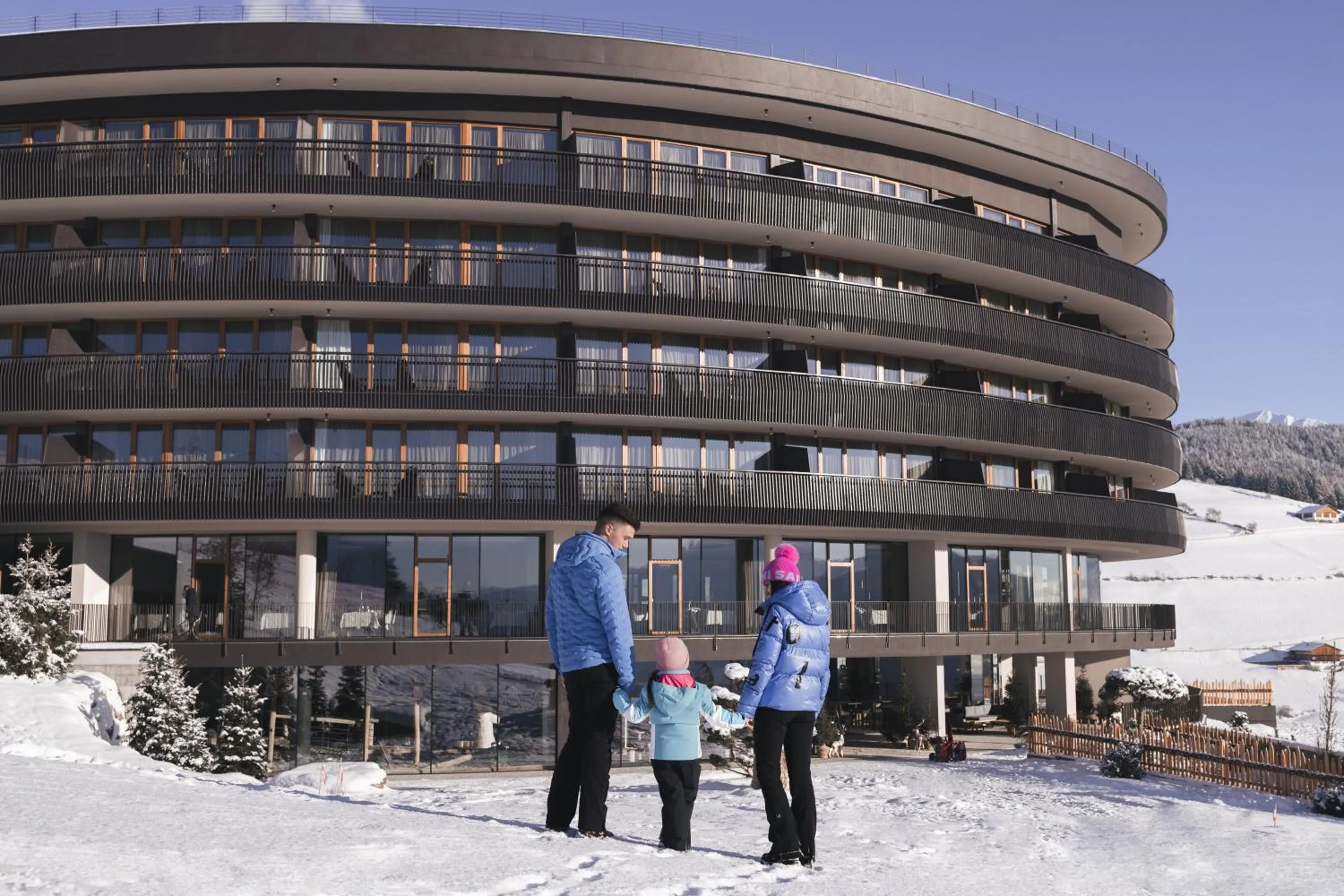 Property building in Familienhotel Familiamus