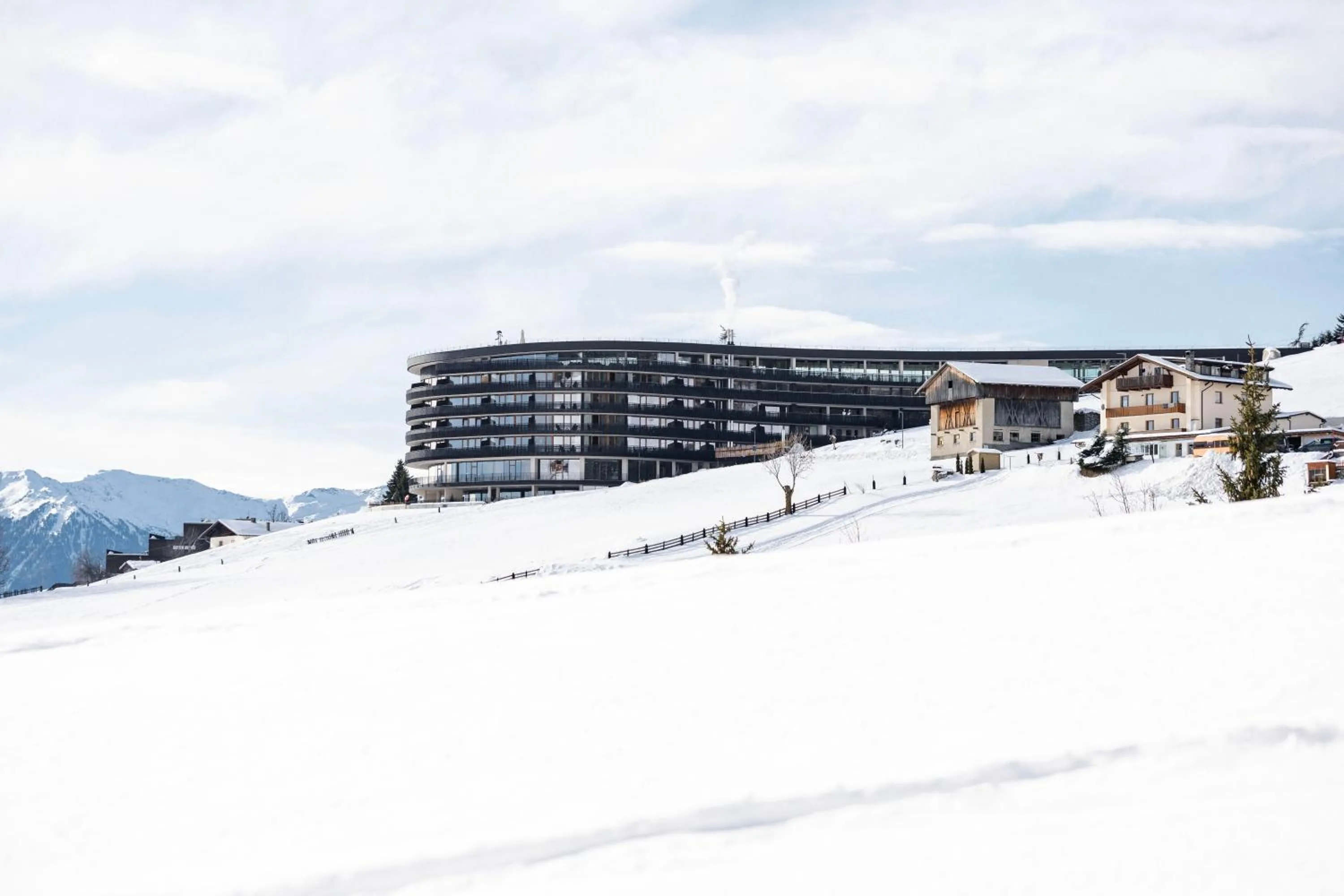 Property building in Familienhotel Familiamus