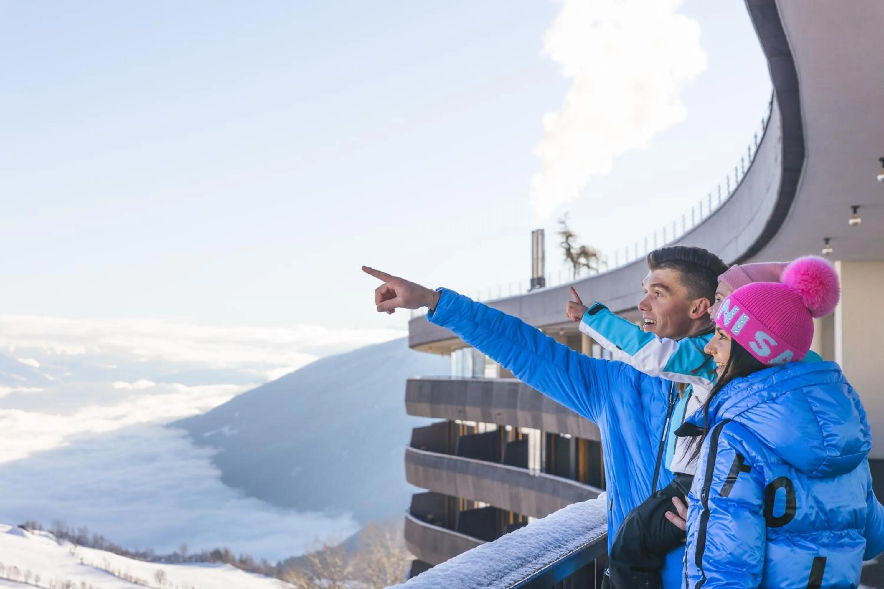 Property building in Familienhotel Familiamus
