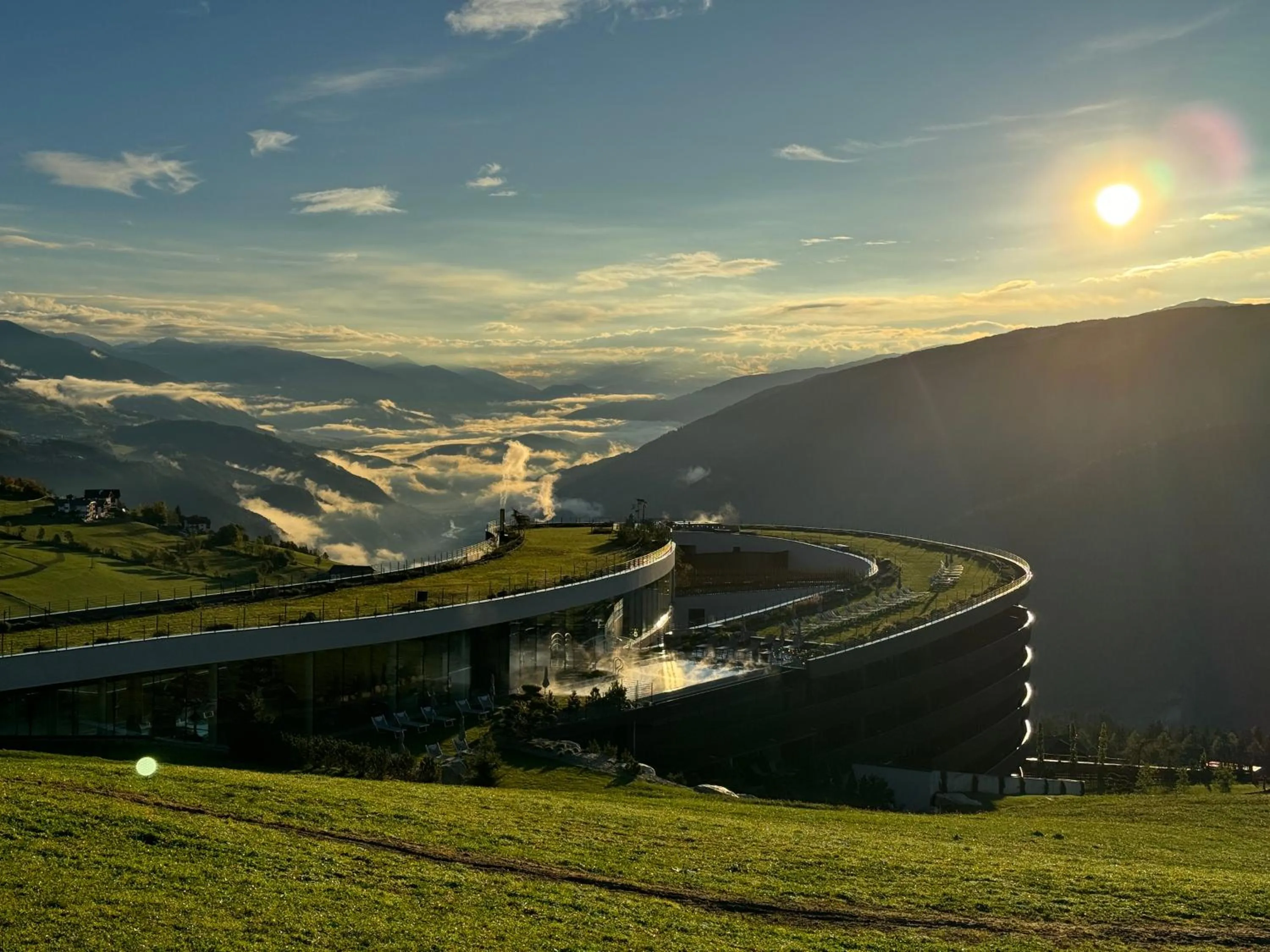 Property building in Familienhotel Familiamus