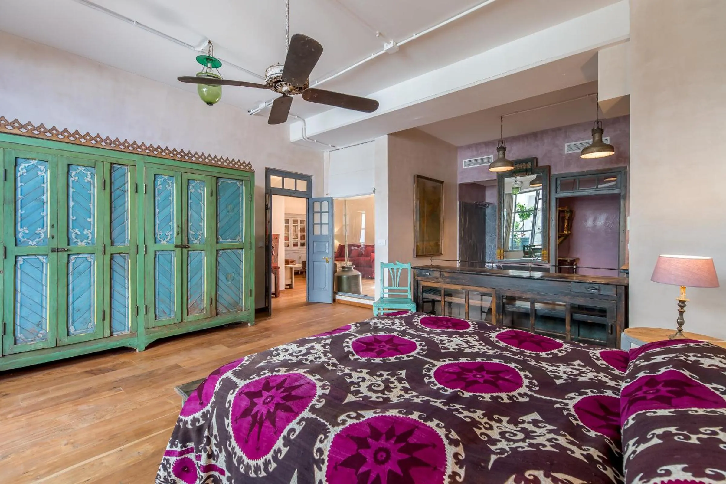 Bed in BOMBAYARTE APARTHOTEL TARIFA