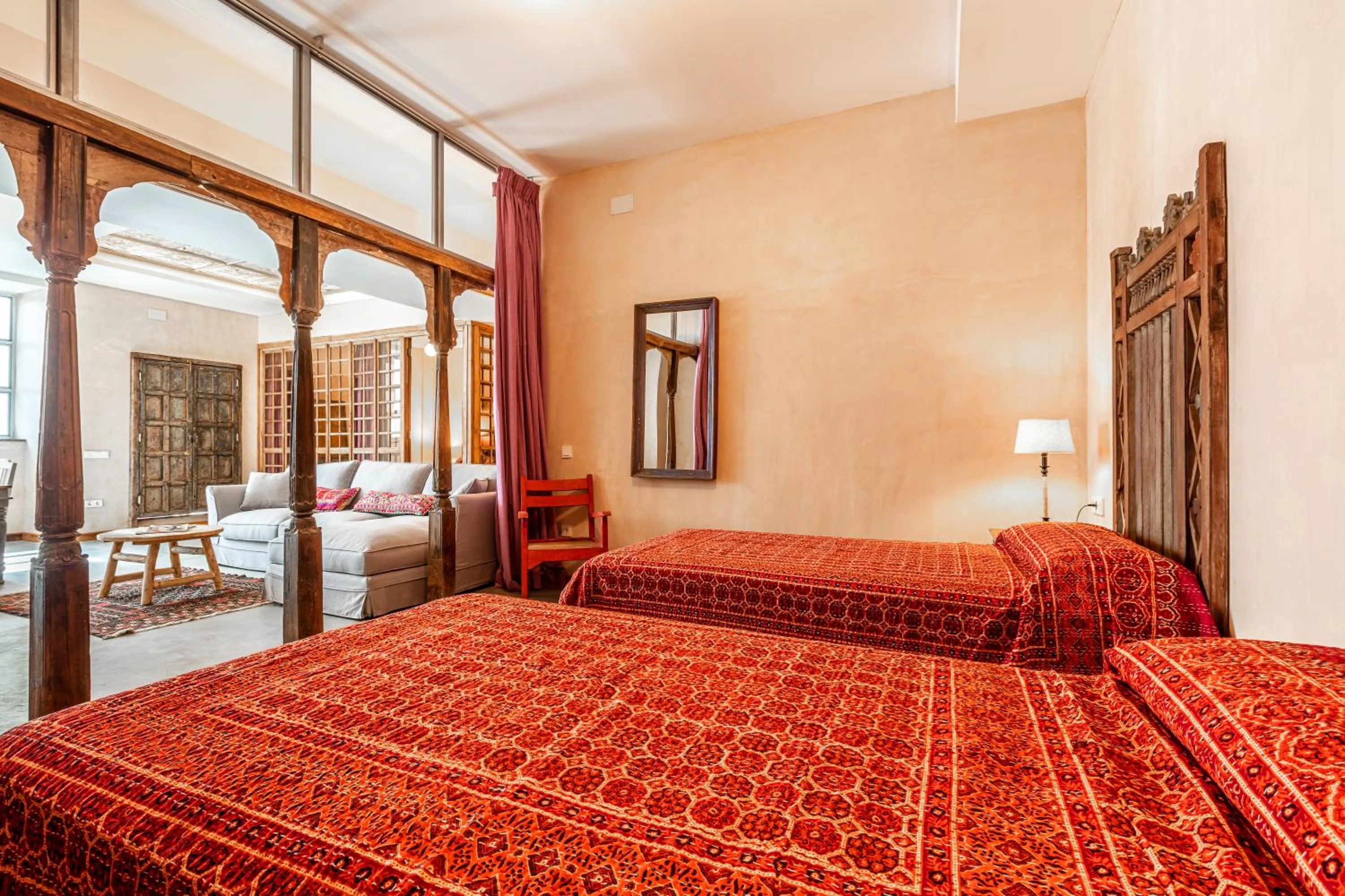 Bed in BOMBAYARTE APARTHOTEL TARIFA