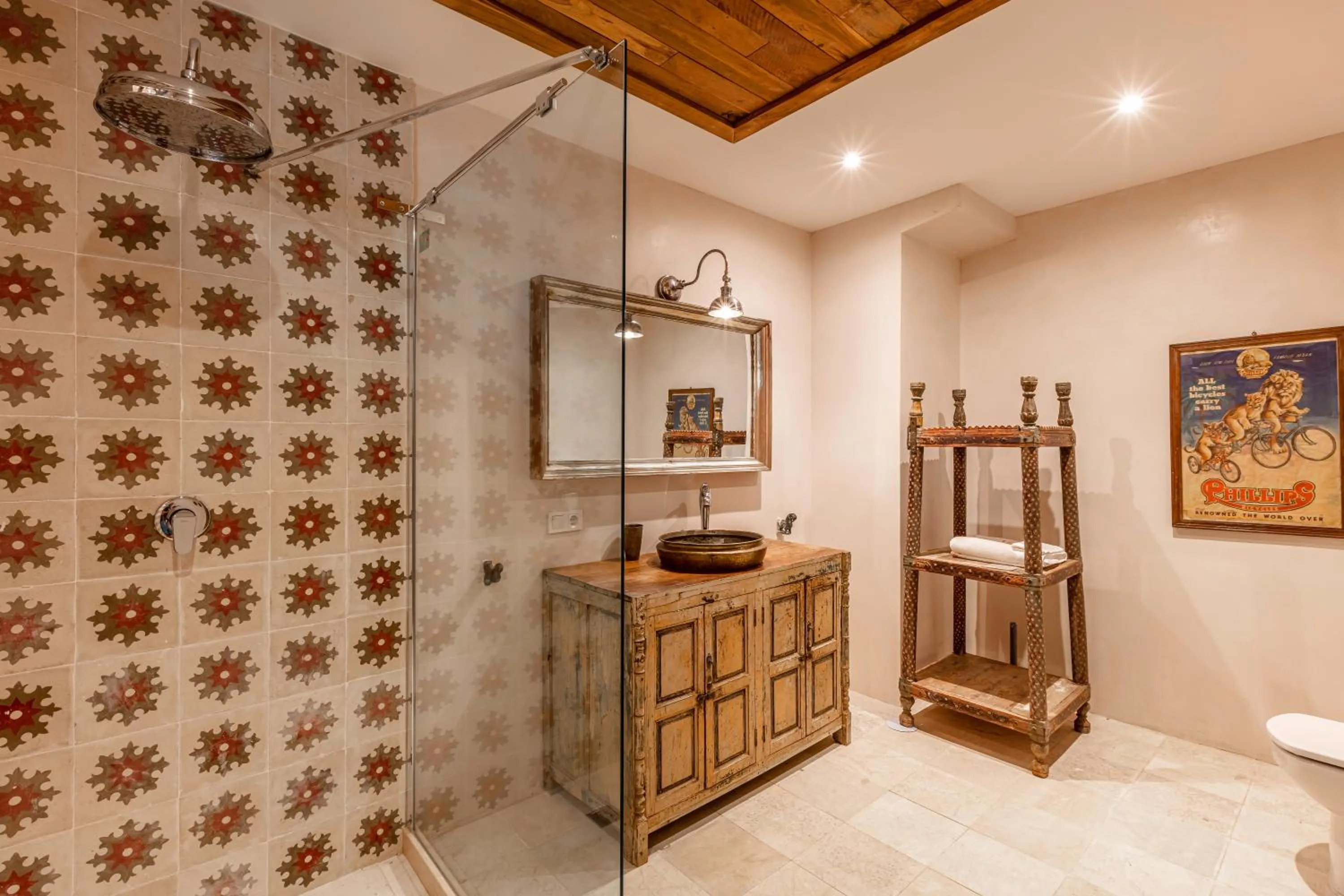 Bathroom in BOMBAYARTE APARTHOTEL TARIFA