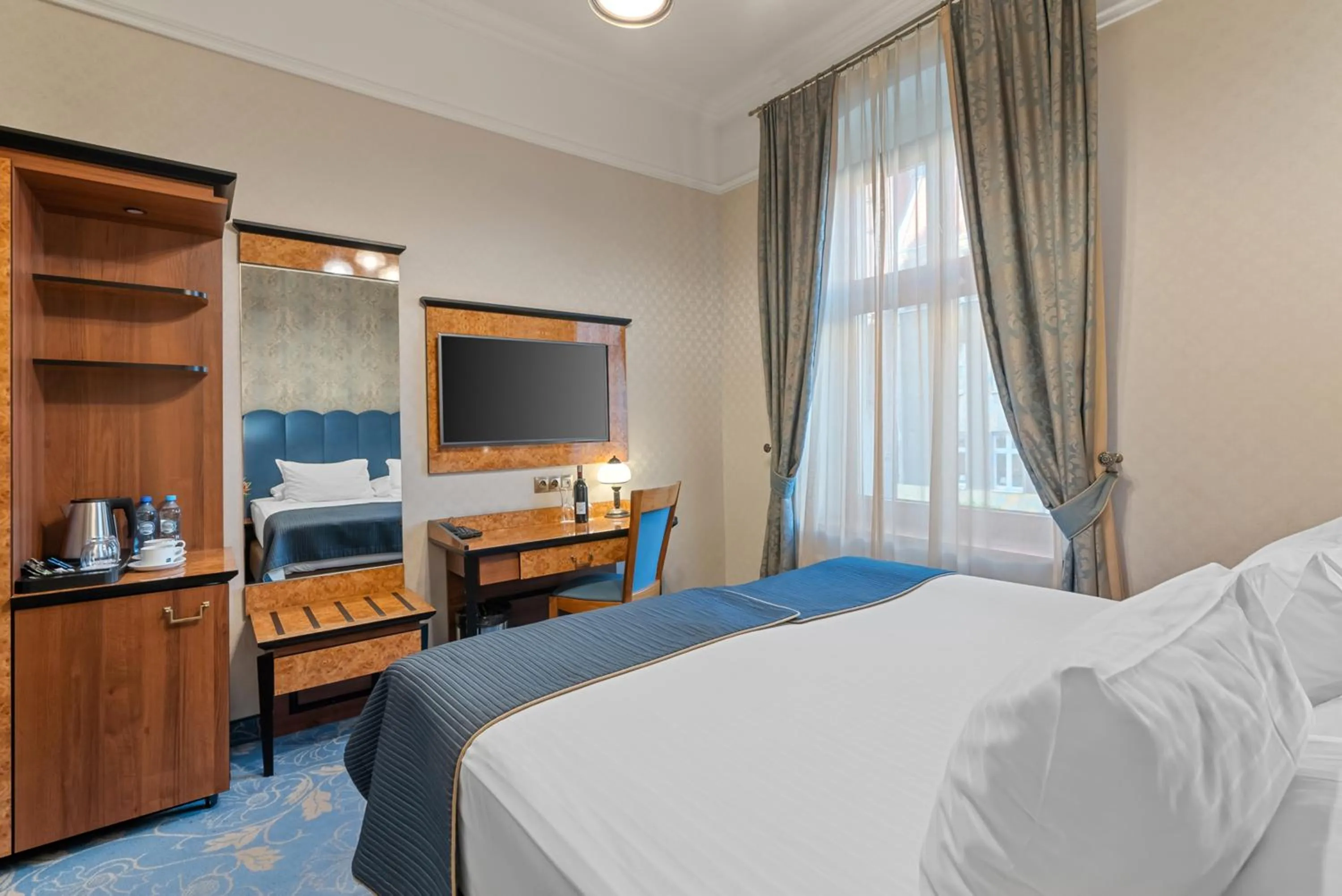 Photo of the whole room, Bed in Hotel Diament Plaza Gliwice