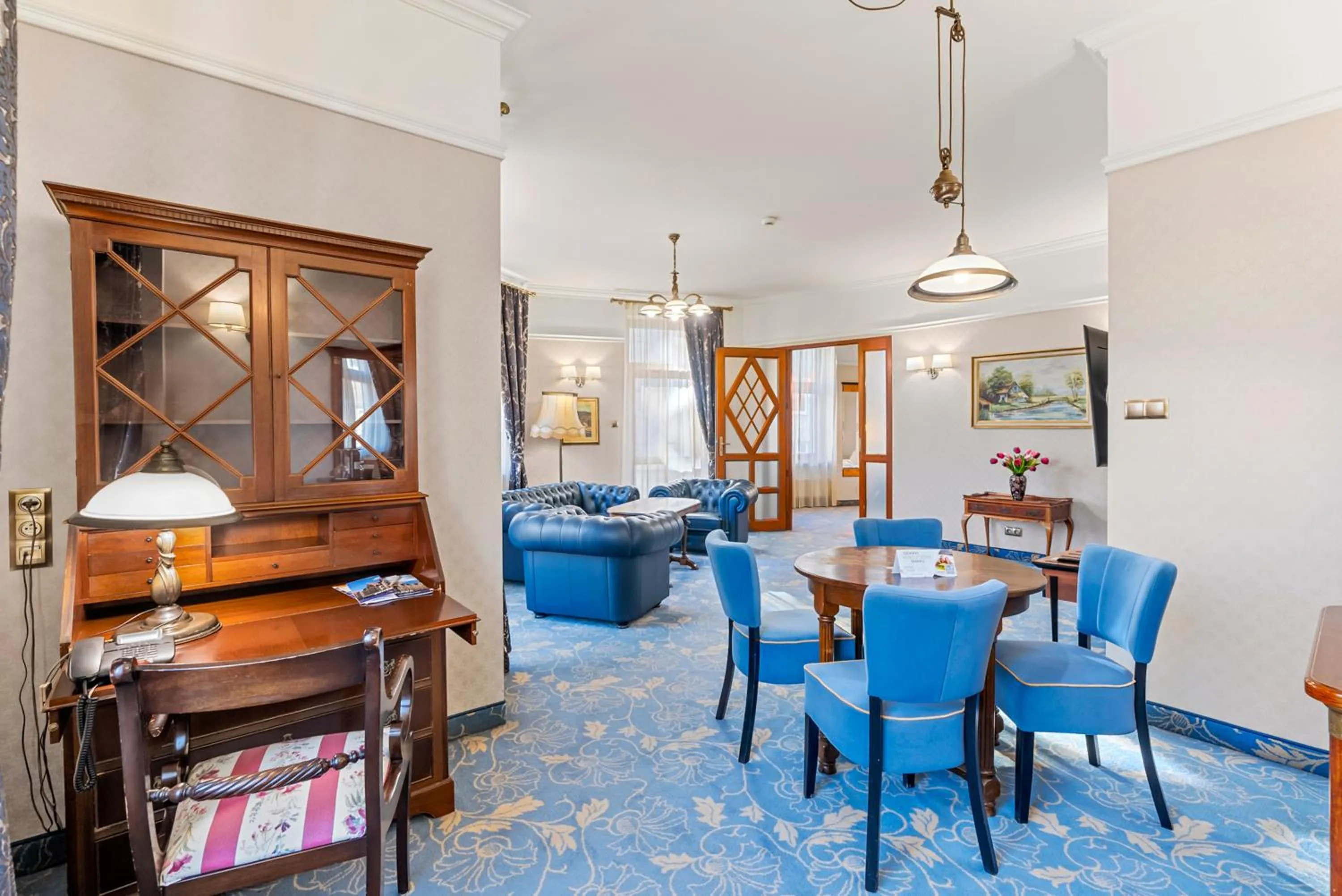 Living room in Hotel Diament Plaza Gliwice