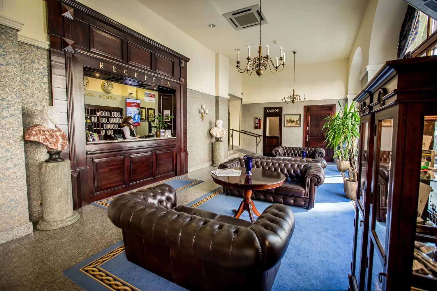 Lobby or reception in Hotel Diament Plaza Gliwice
