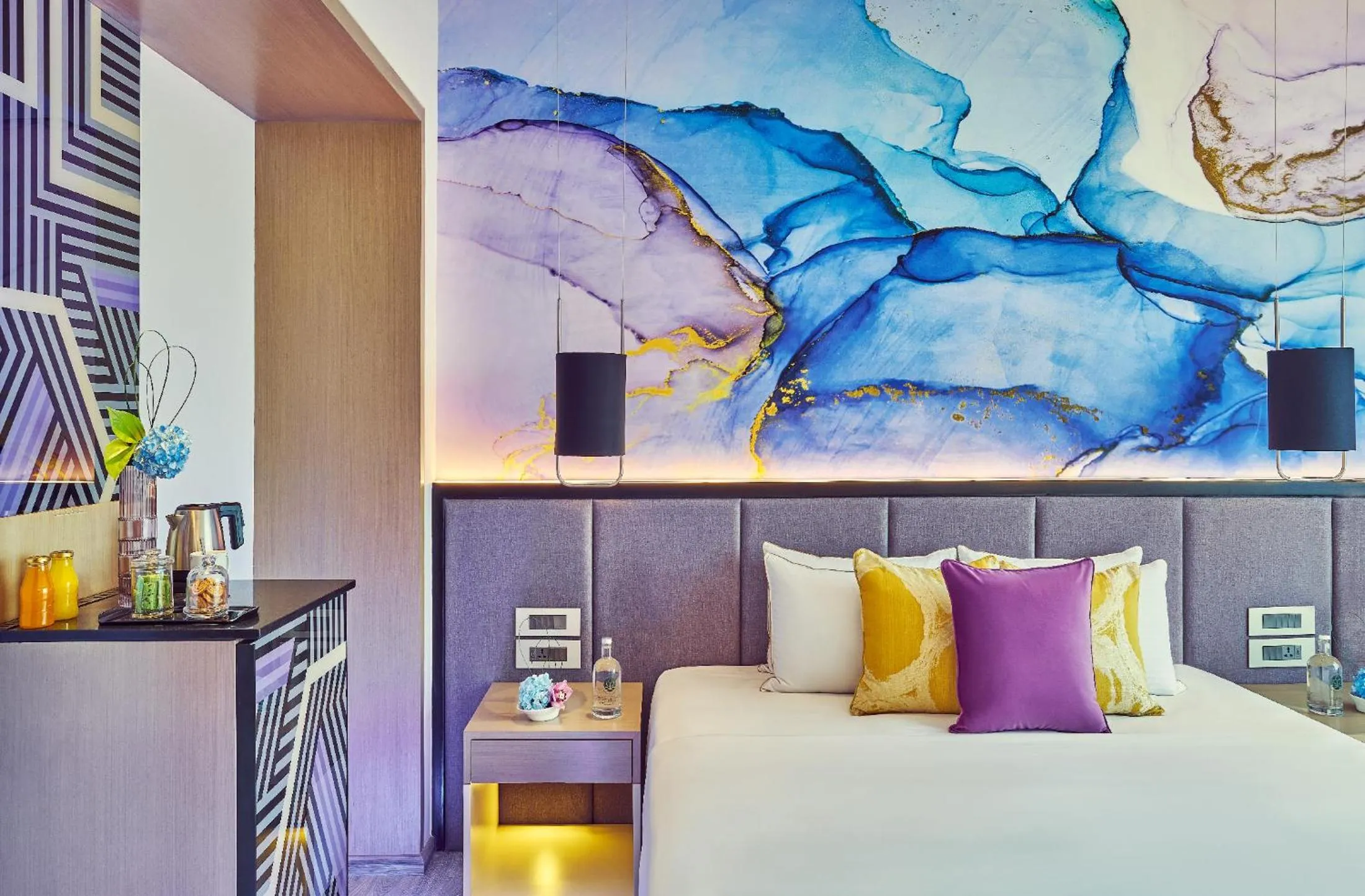 Bedroom, Bed in Vivanta Navi Mumbai Turbhe