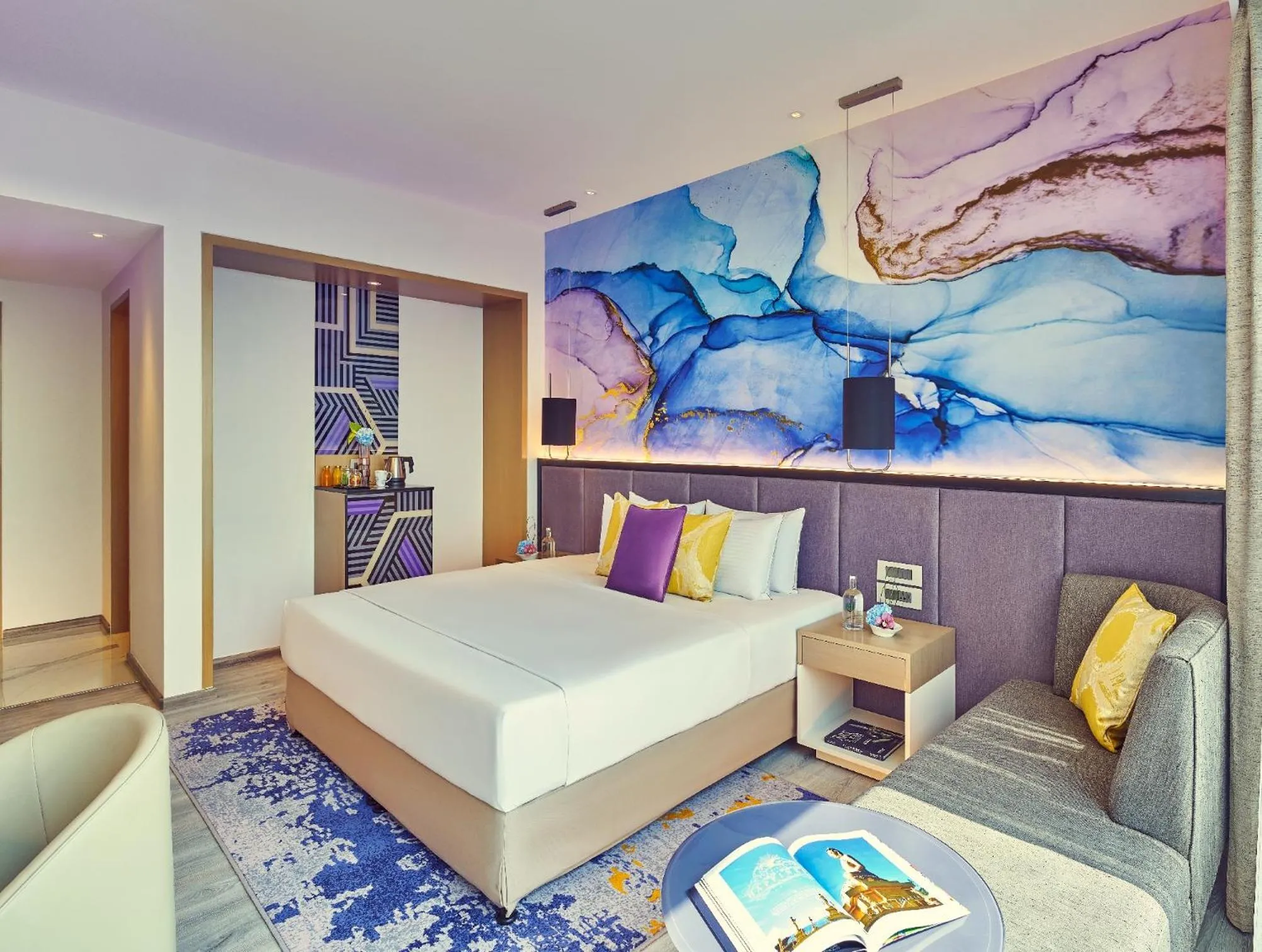 Bedroom, Bed in Vivanta Navi Mumbai Turbhe