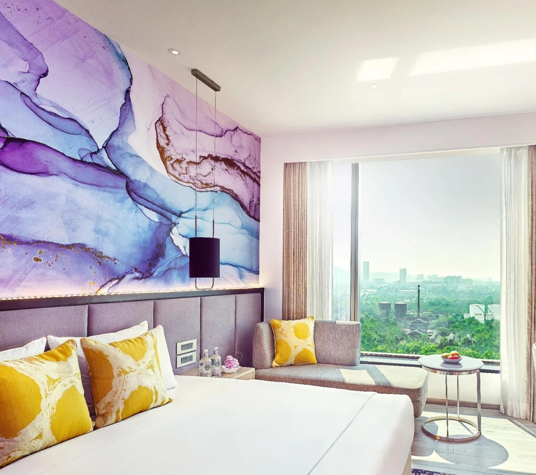 Photo of the whole room, Bed in Vivanta Navi Mumbai Turbhe