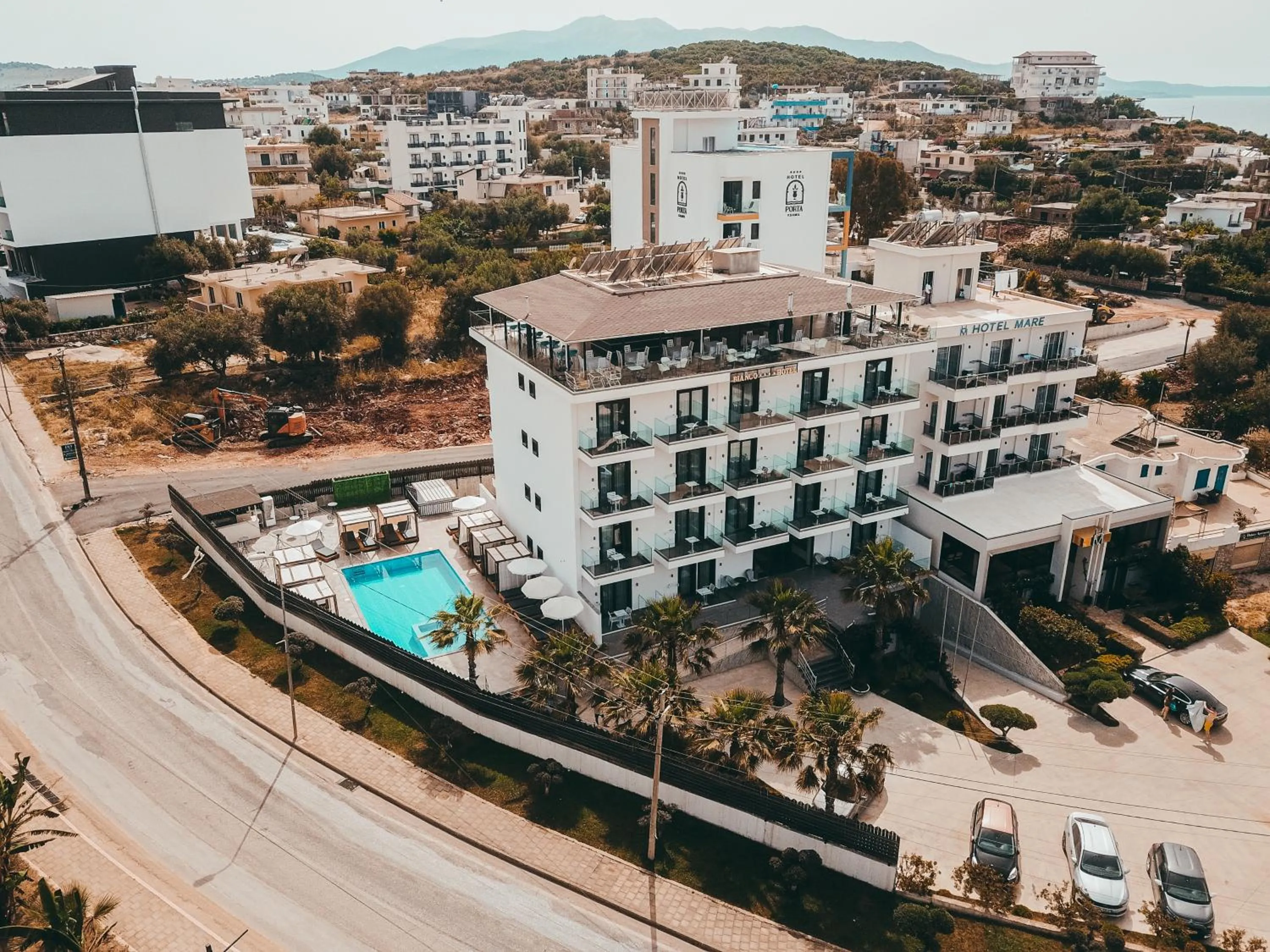 Bird's eye view in Bianco Hotel