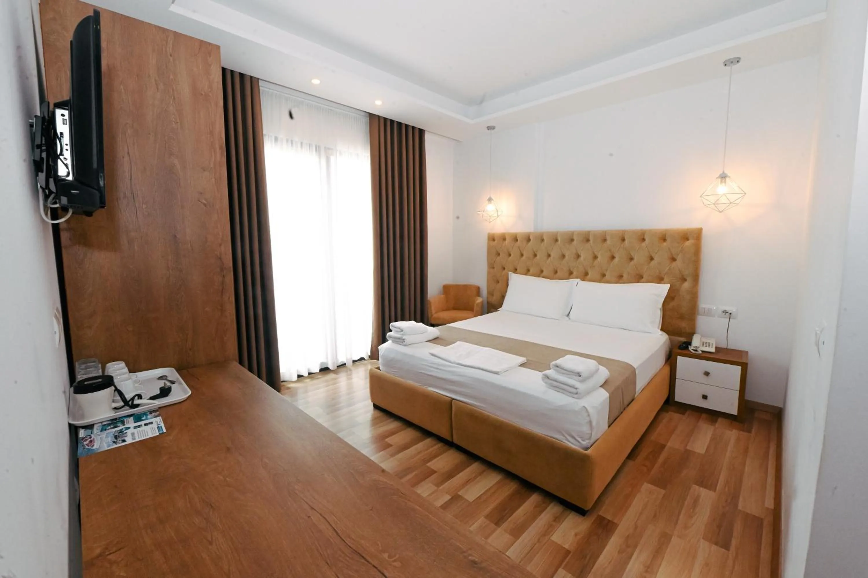 Bedroom, Bed in Bianco Hotel