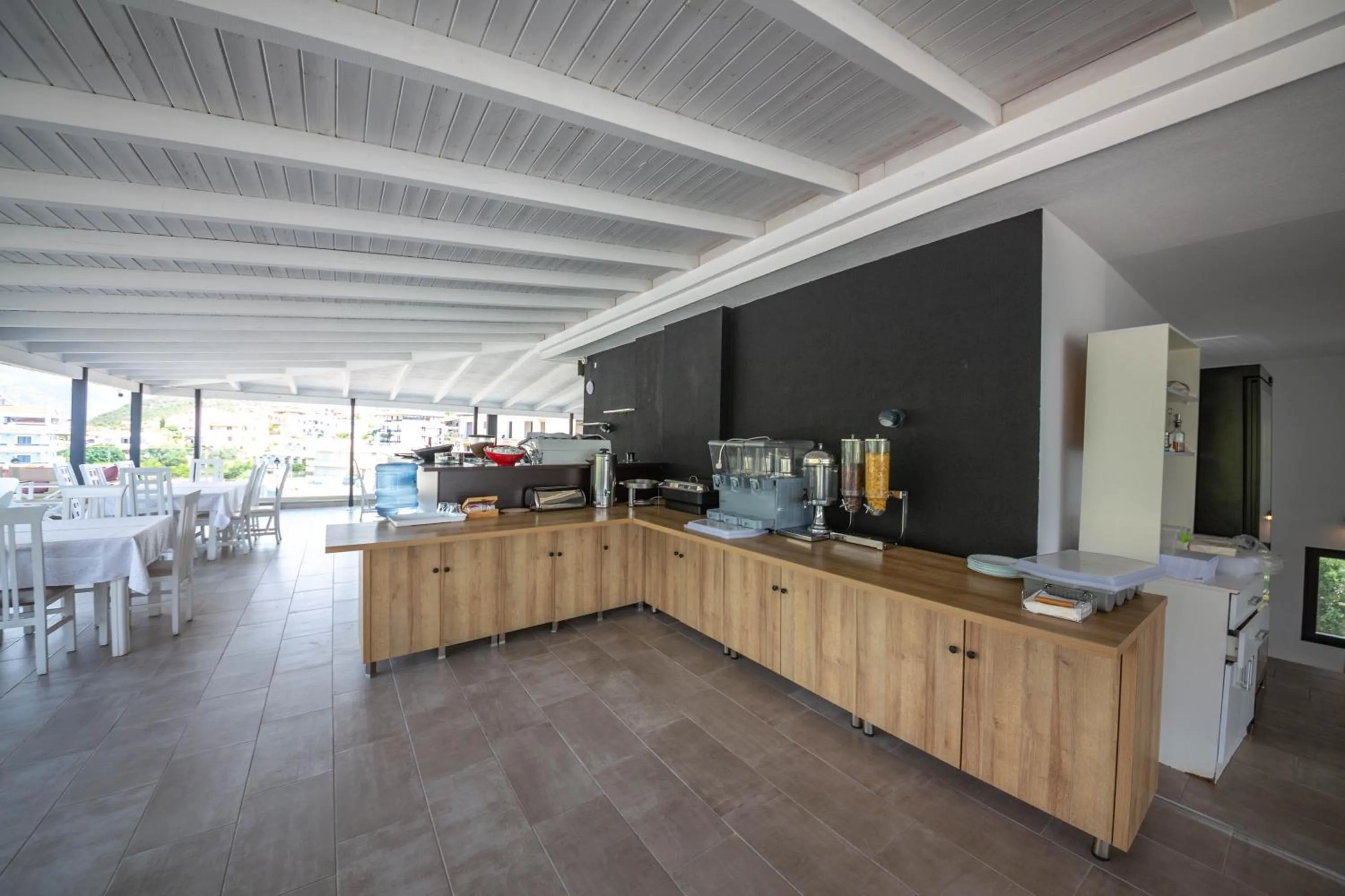 Buffet breakfast in Bianco Hotel