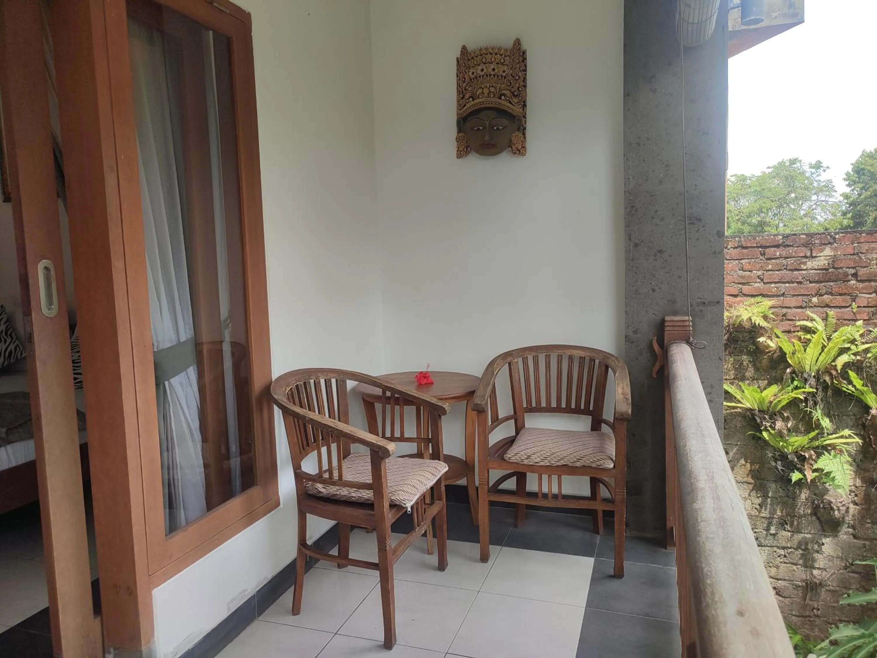 Balcony/Terrace in Nyoman Homestay Ubud