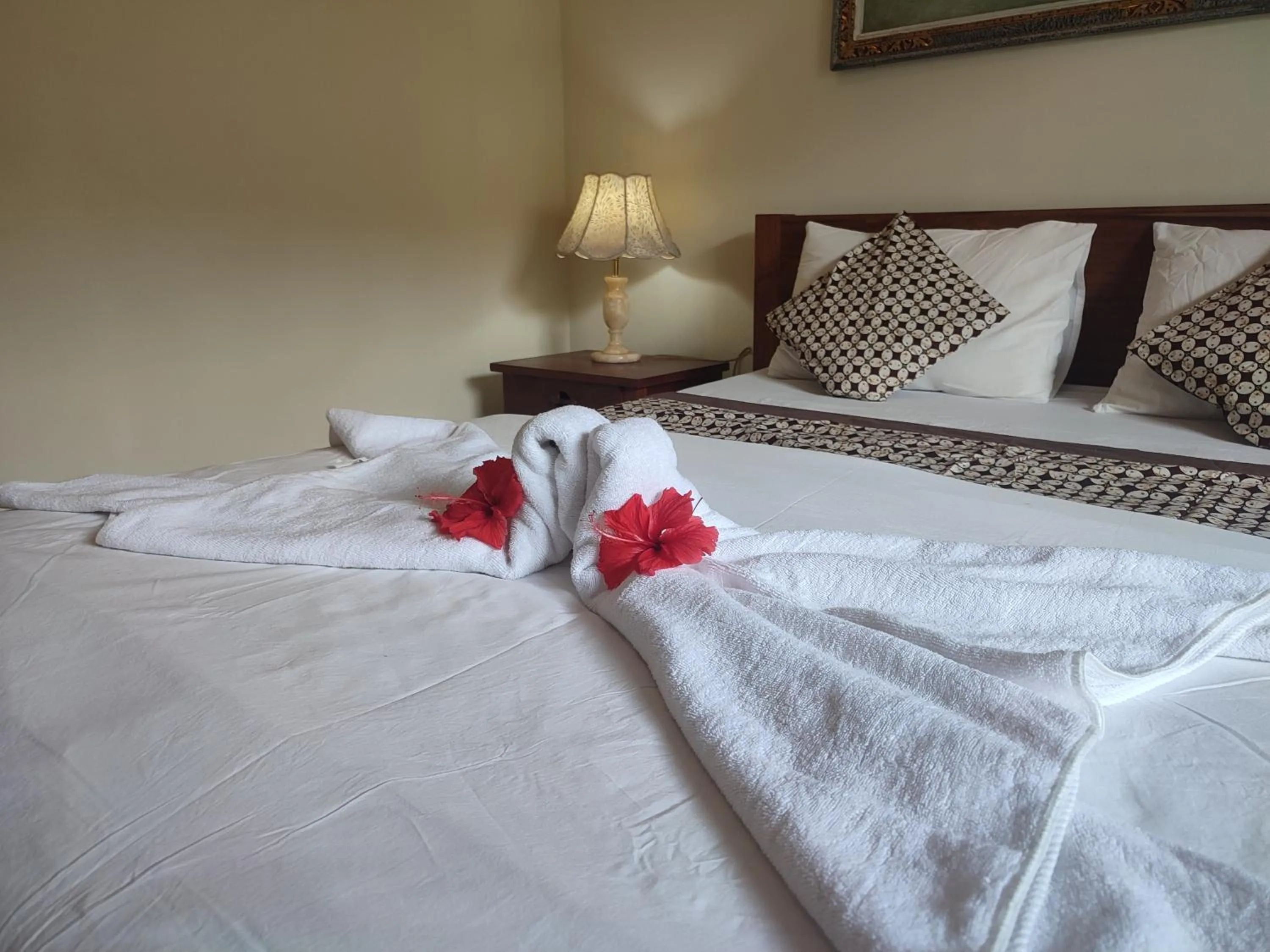 Photo of the whole room, Bed in Nyoman Homestay Ubud