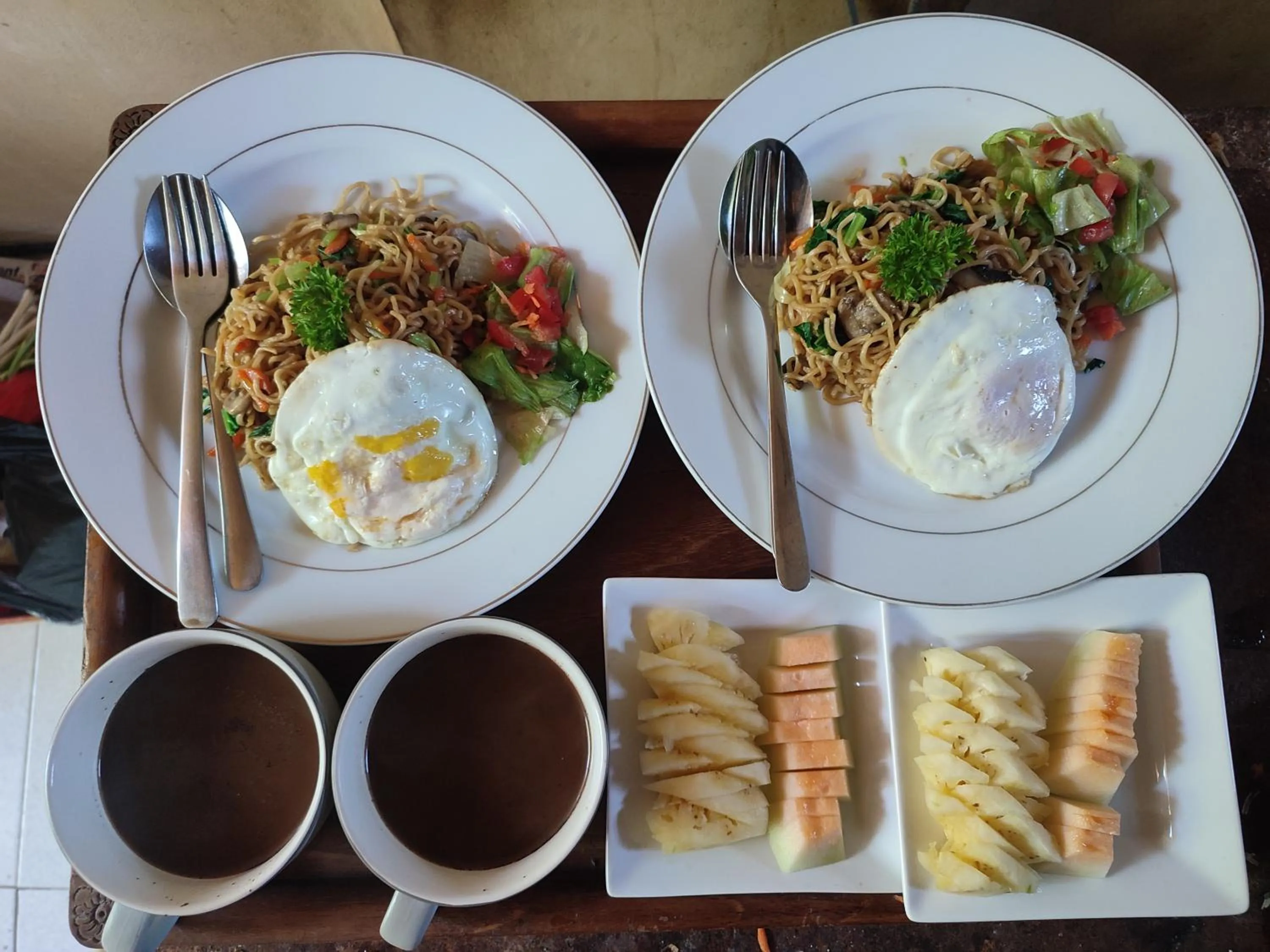 Food and drinks in Nyoman Homestay Ubud