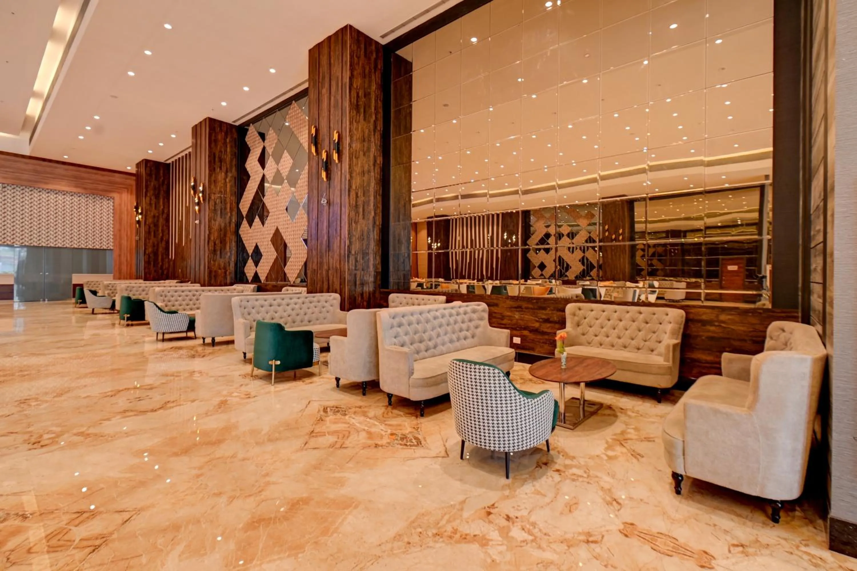 Seating area in Hotel Tip Top International Pune