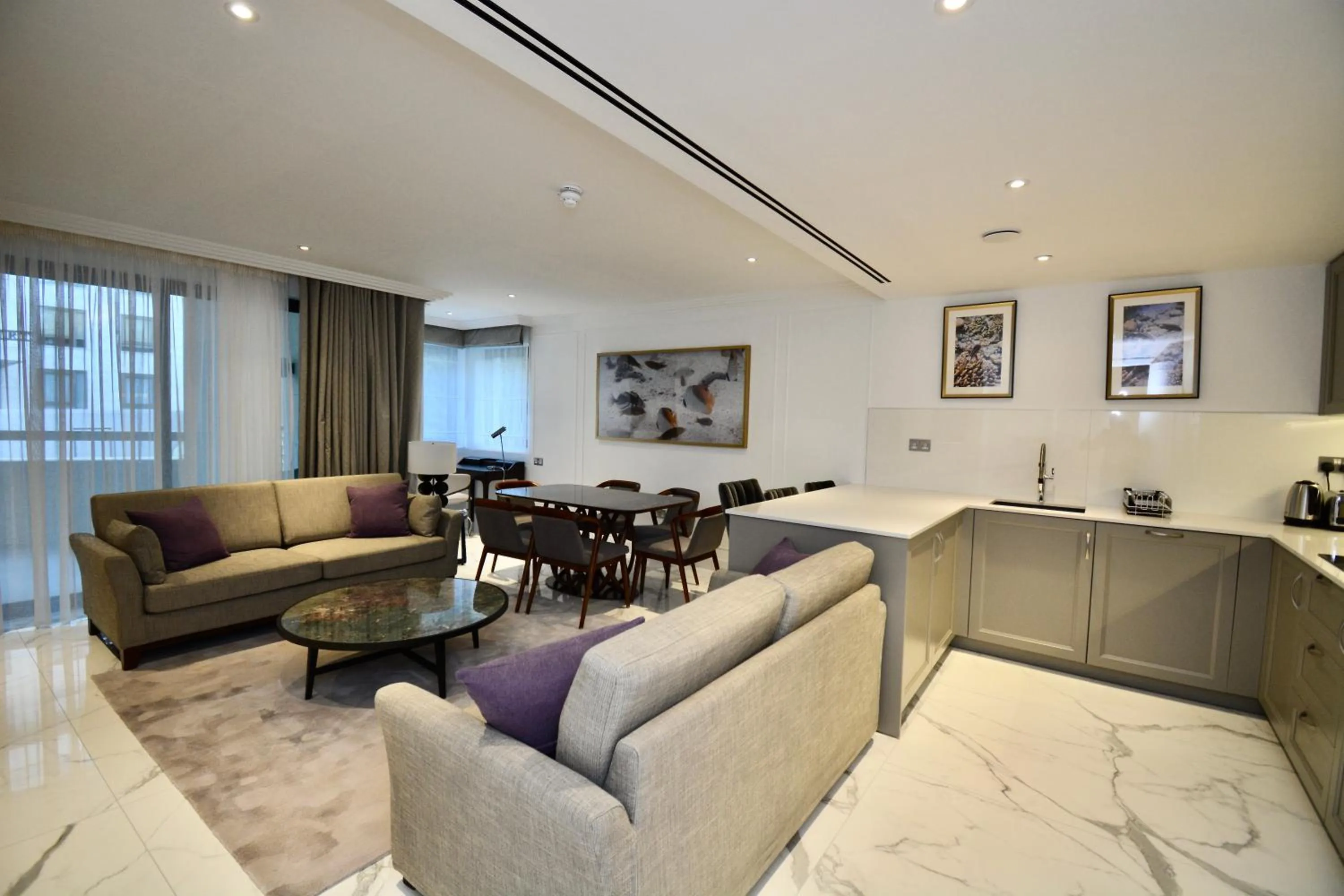 Living room in Sanctum Regent's Park