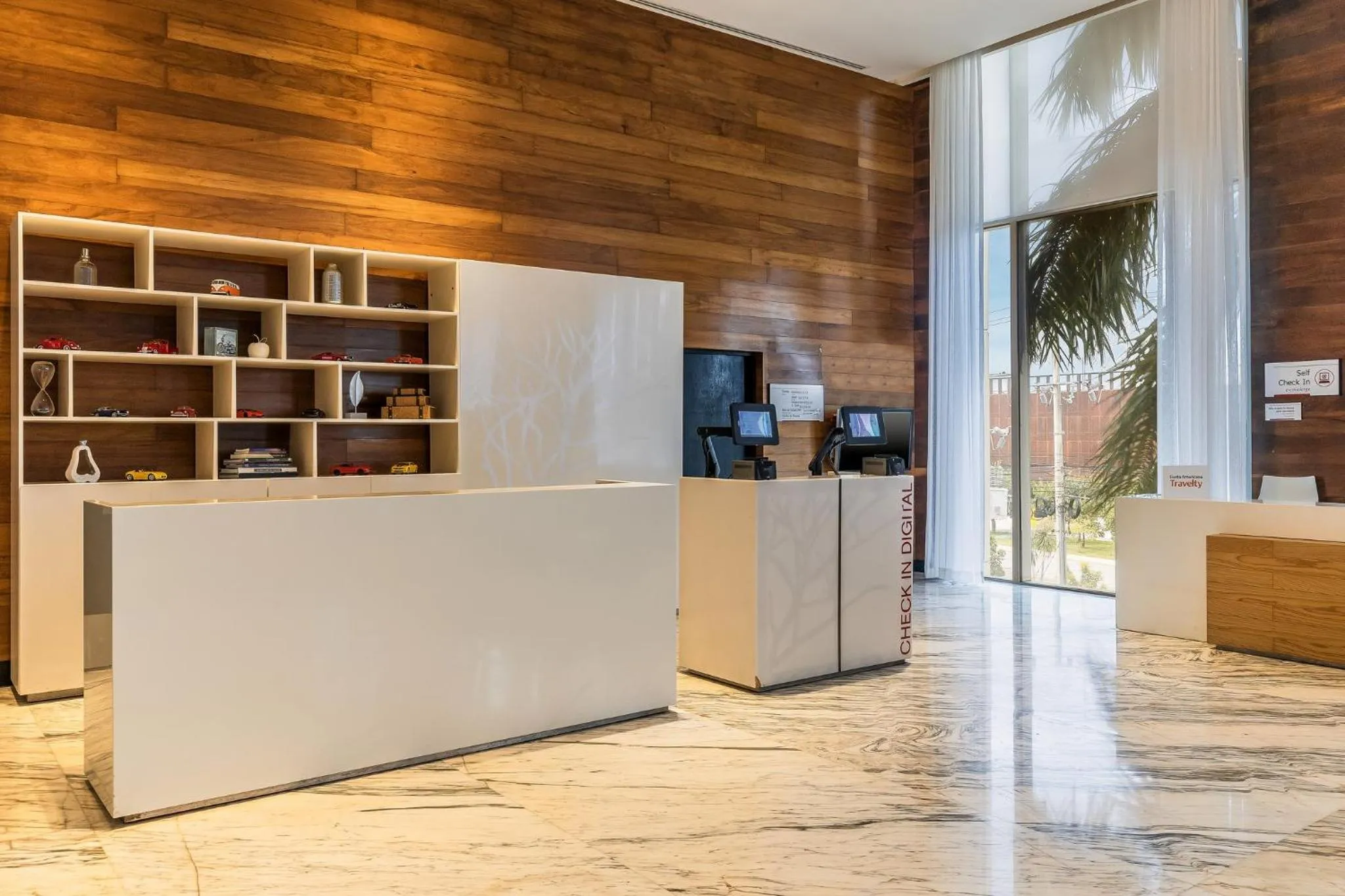 Lobby or reception in Fiesta Inn Merida