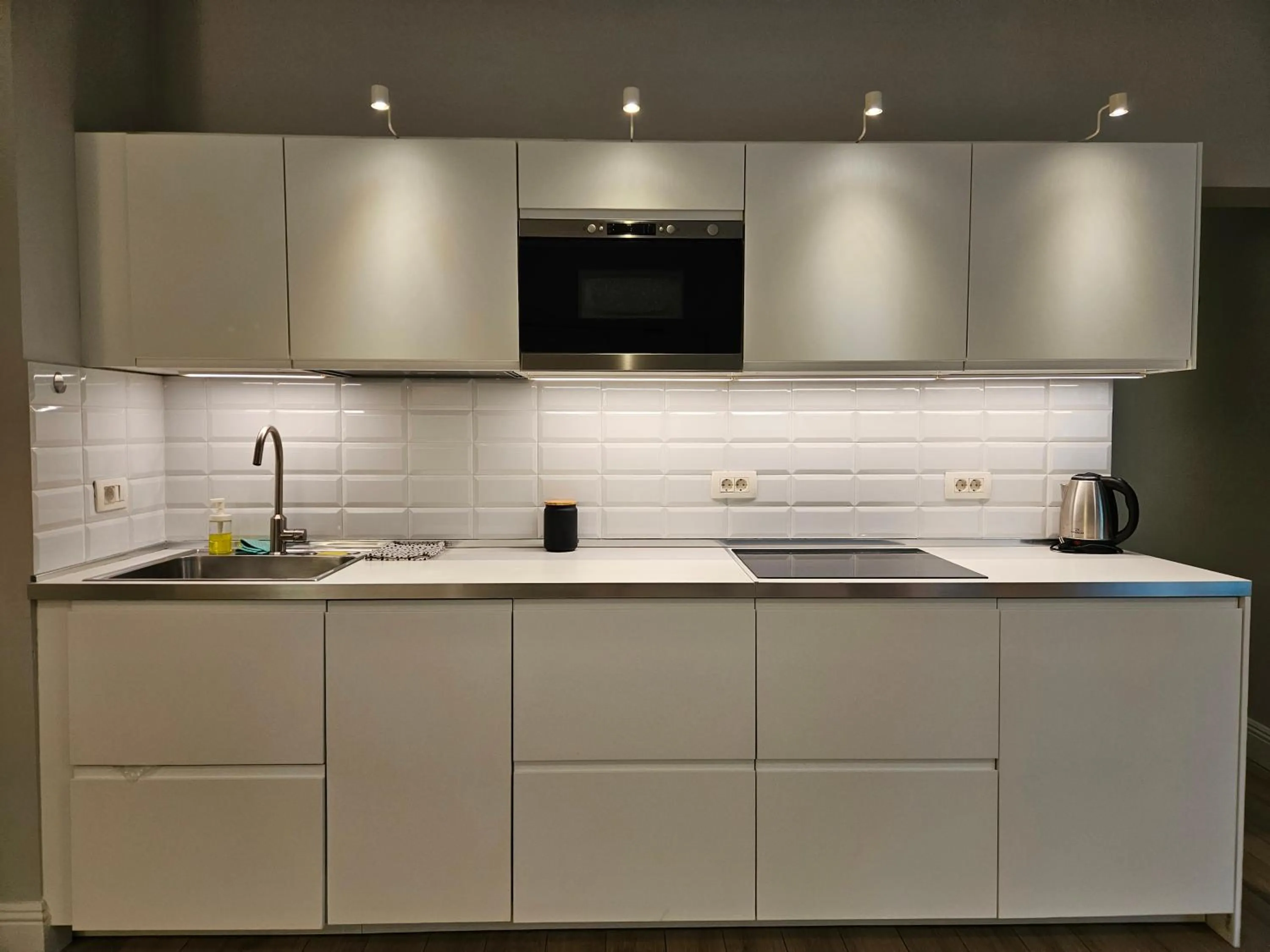 Kitchen or kitchenette in Exclusive Kaptol Apartment