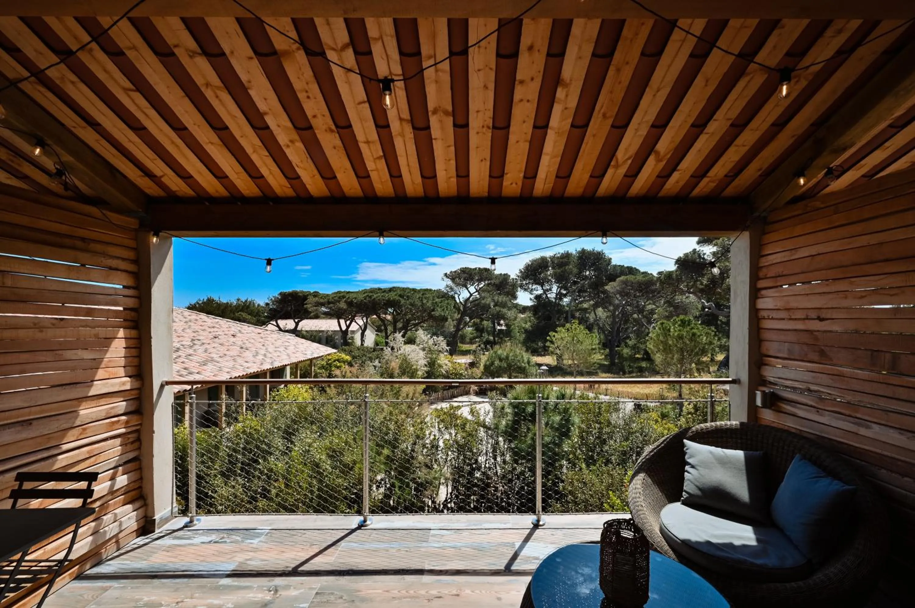 Balcony/Terrace in Le Hameau Des Pesquiers Ecolodge & Spa, Curio Collection By Hilton