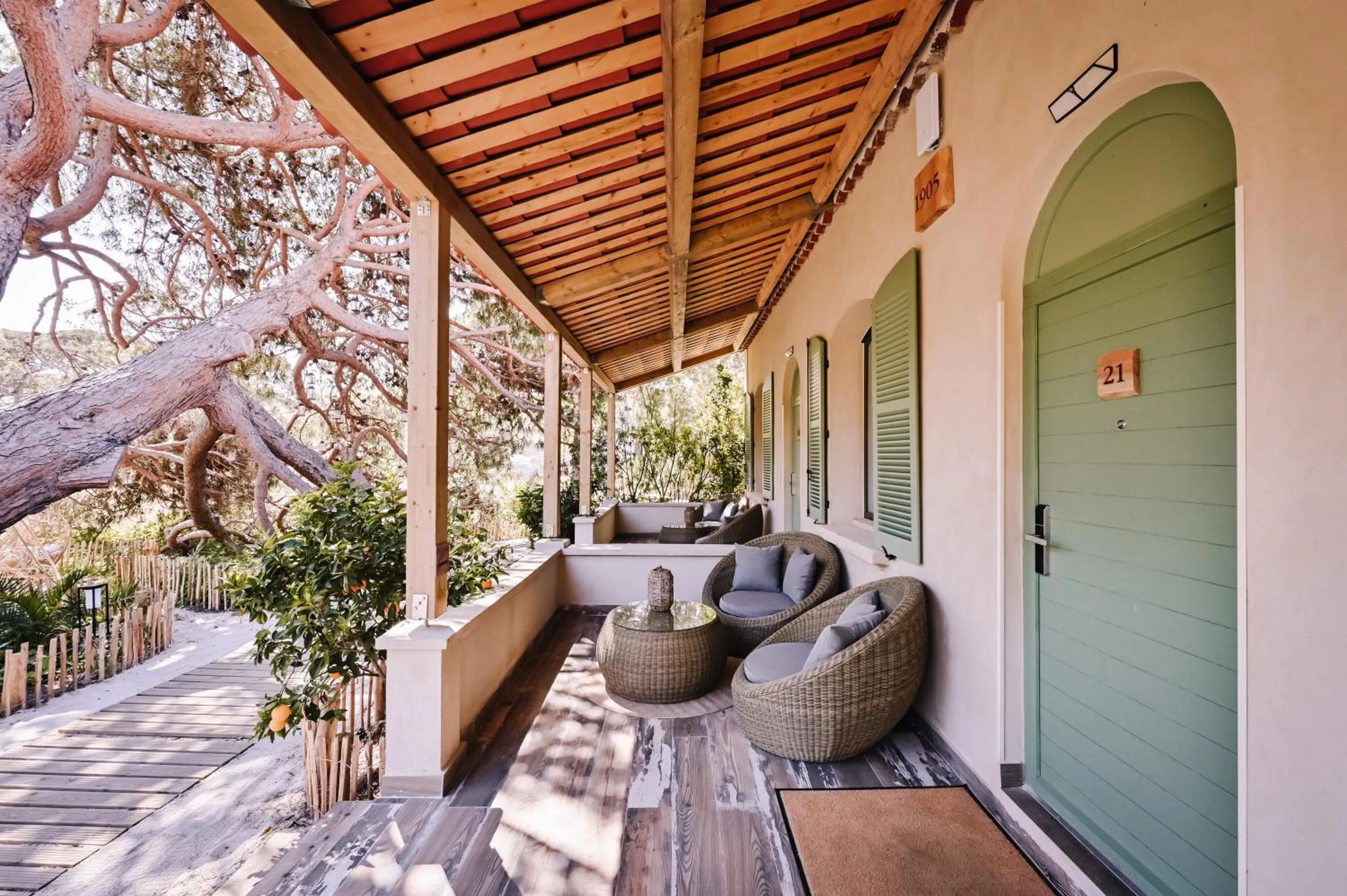 Living room in Le Hameau Des Pesquiers Ecolodge & Spa, Curio Collection By Hilton