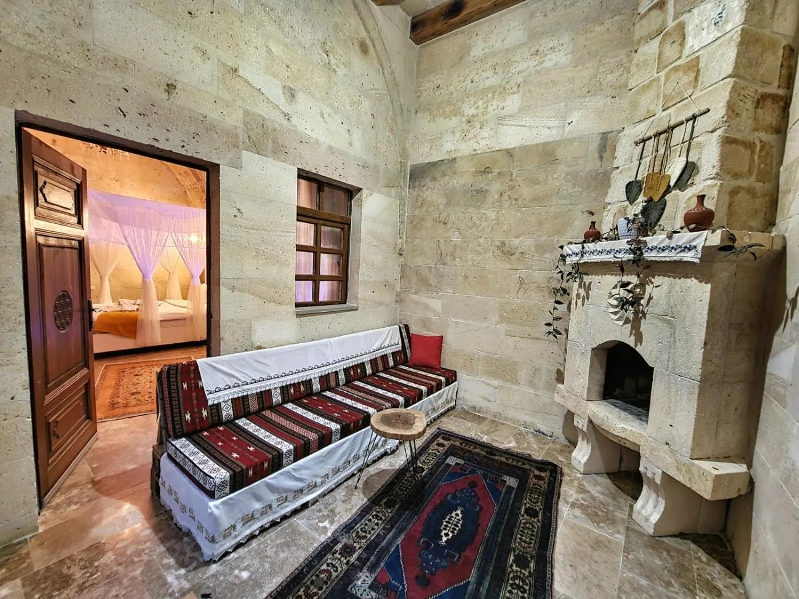 Bed in Lavinia Cappadocia Cave