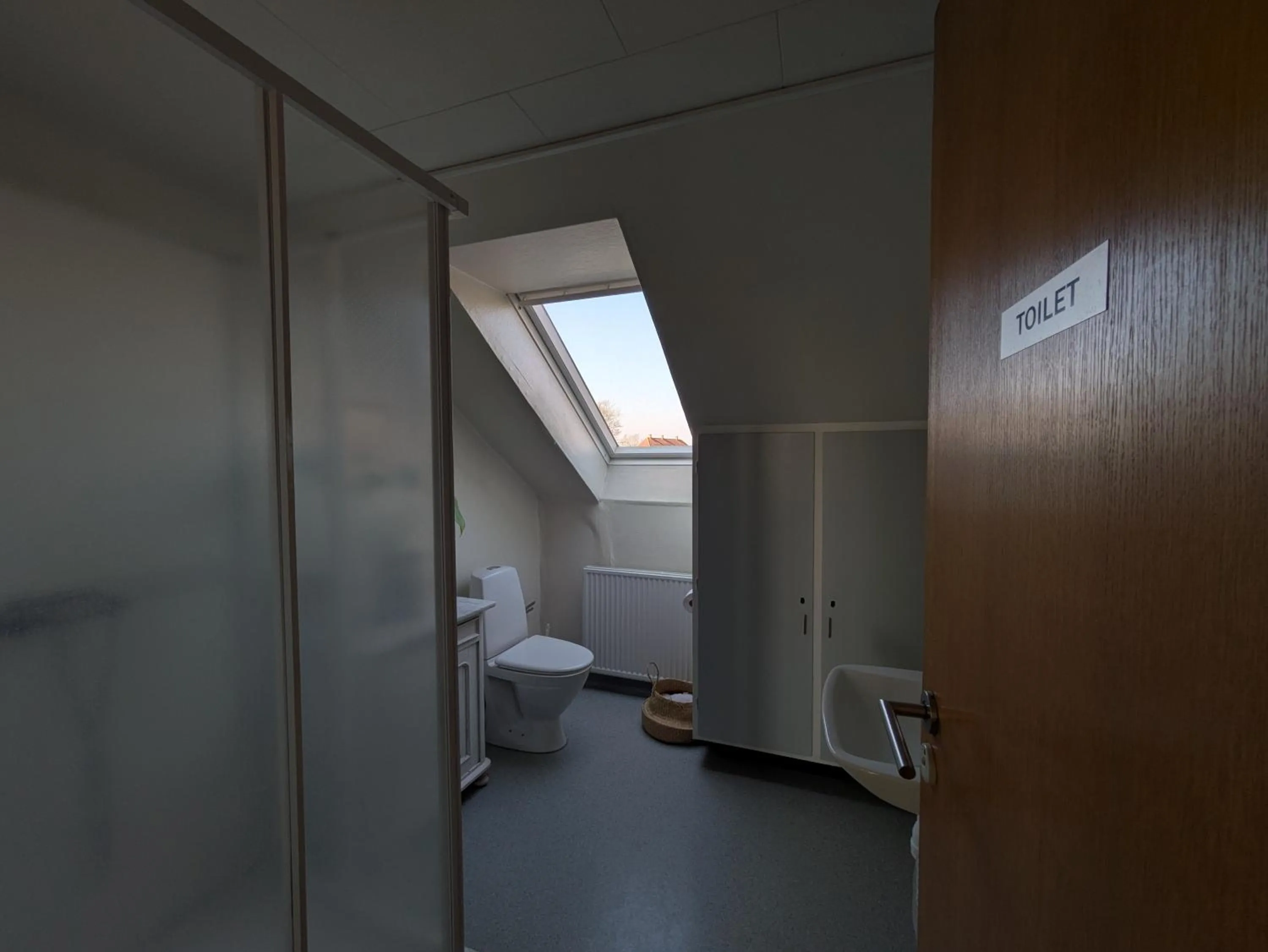 Toilet in Restaurant Backhaus