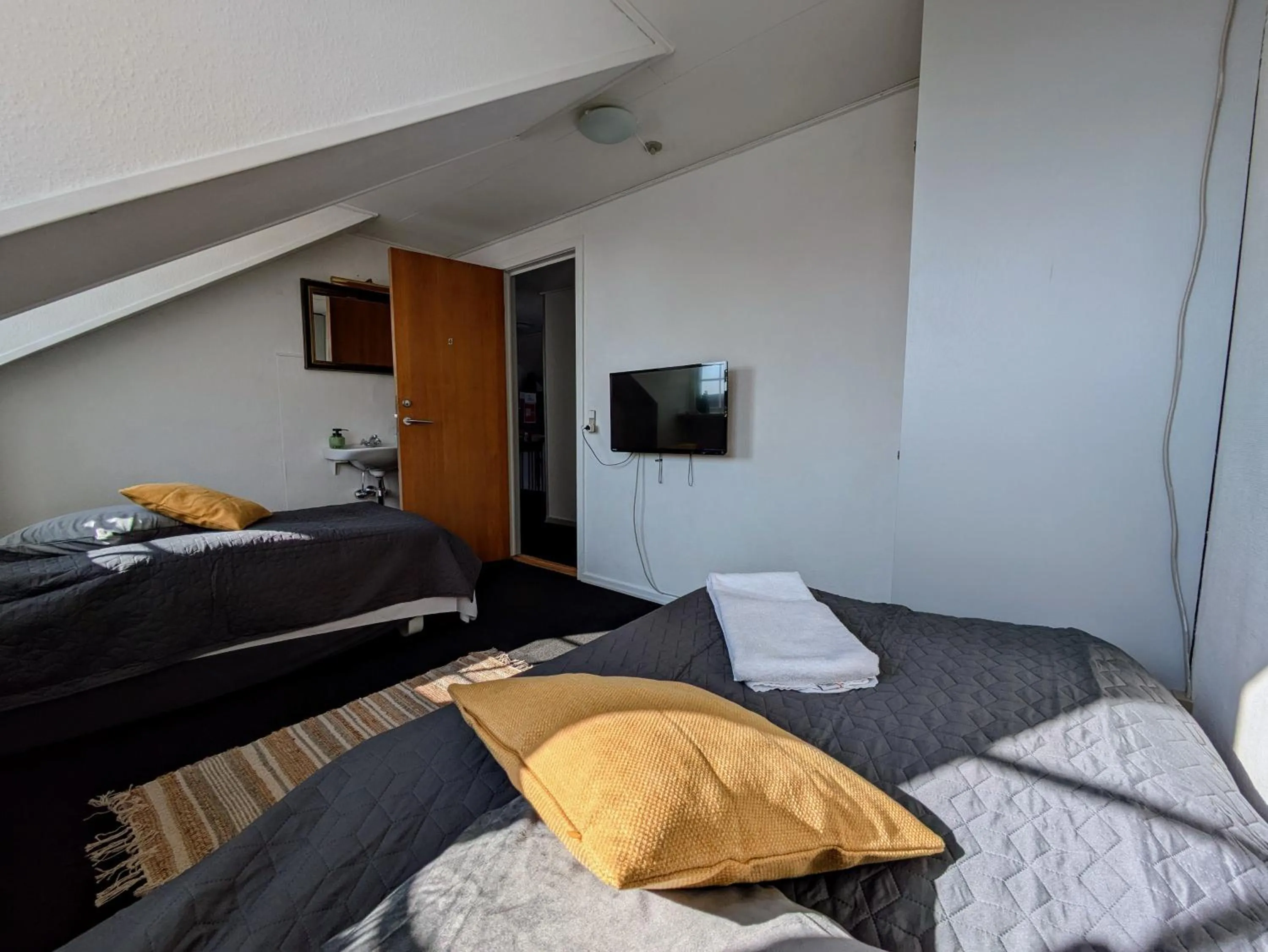 Bed in Restaurant Backhaus