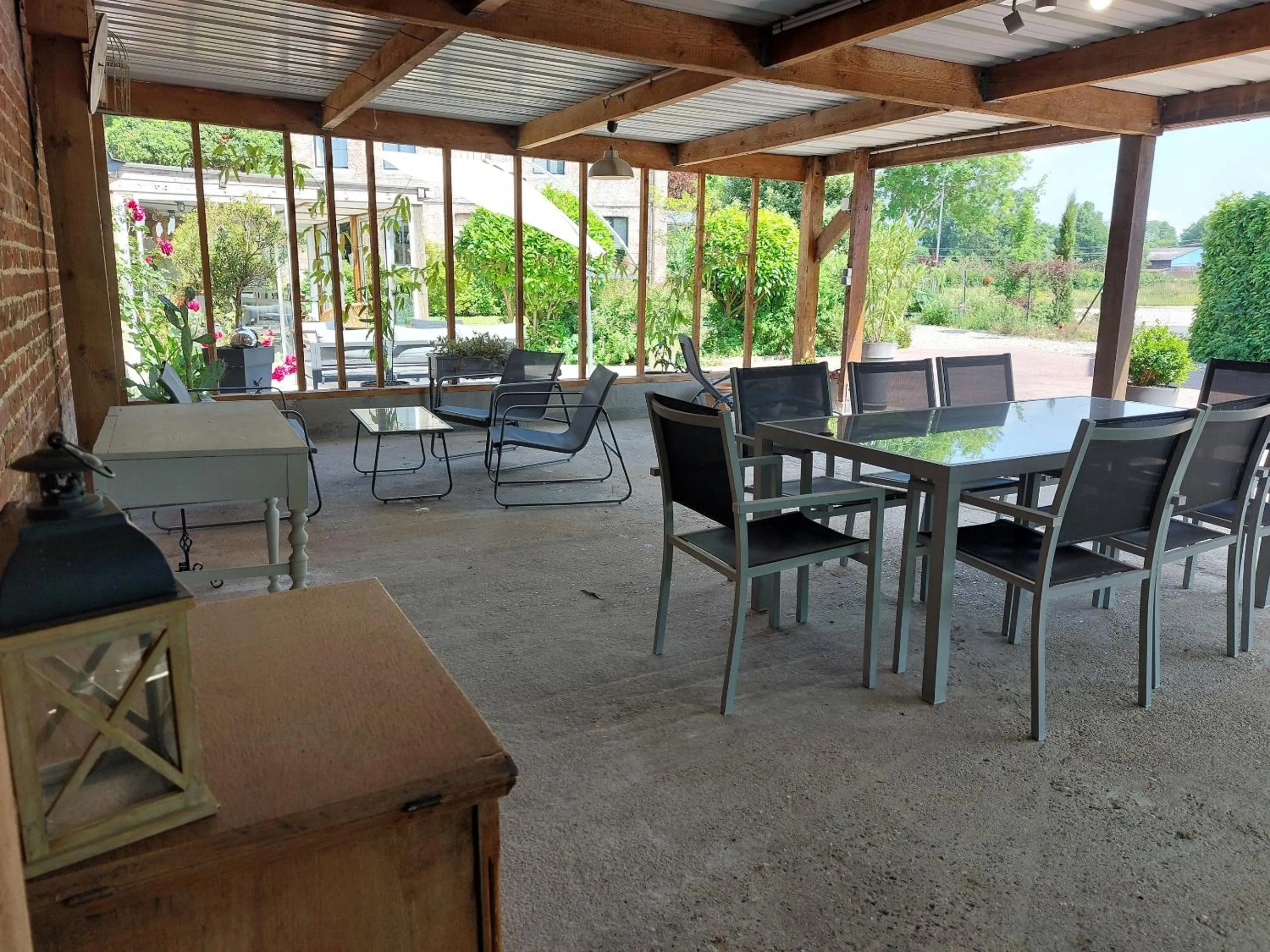 Patio in LES JACQUEMARTS NORMANDS Maison d'hôtes - Guesthouse