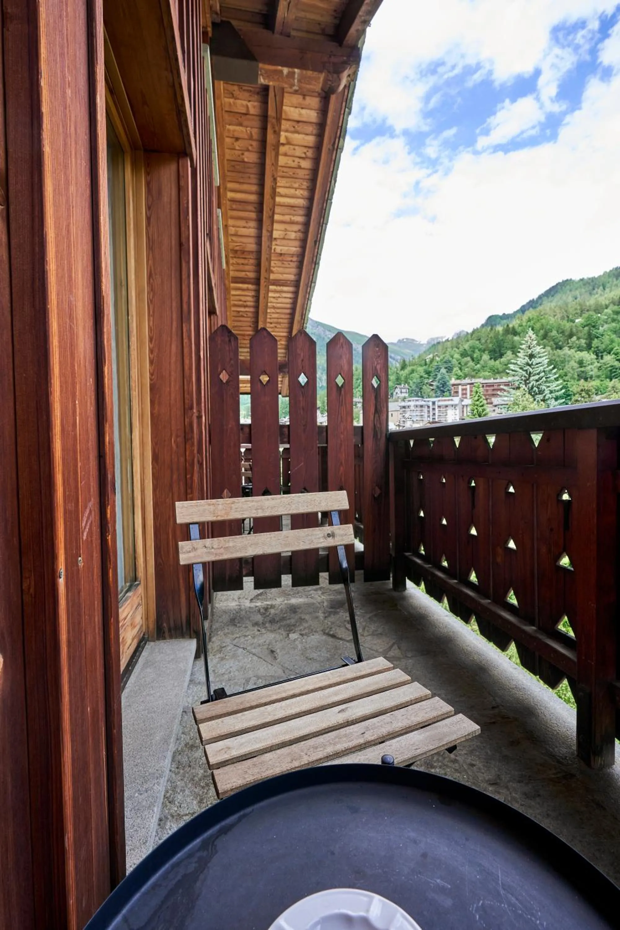 Balcony/Terrace in Hotel Walser Courmayeur