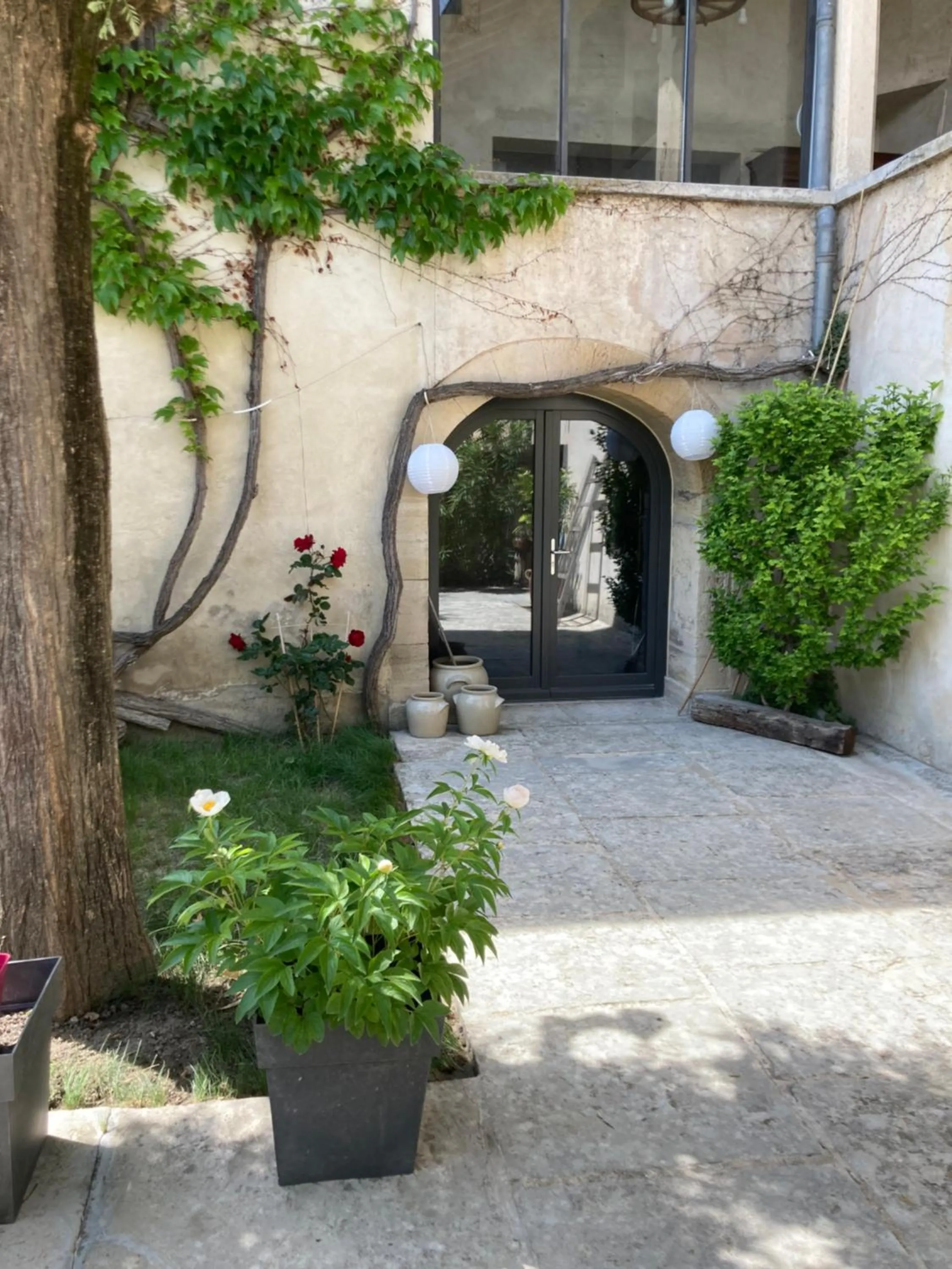 Patio in Le mas de Marie