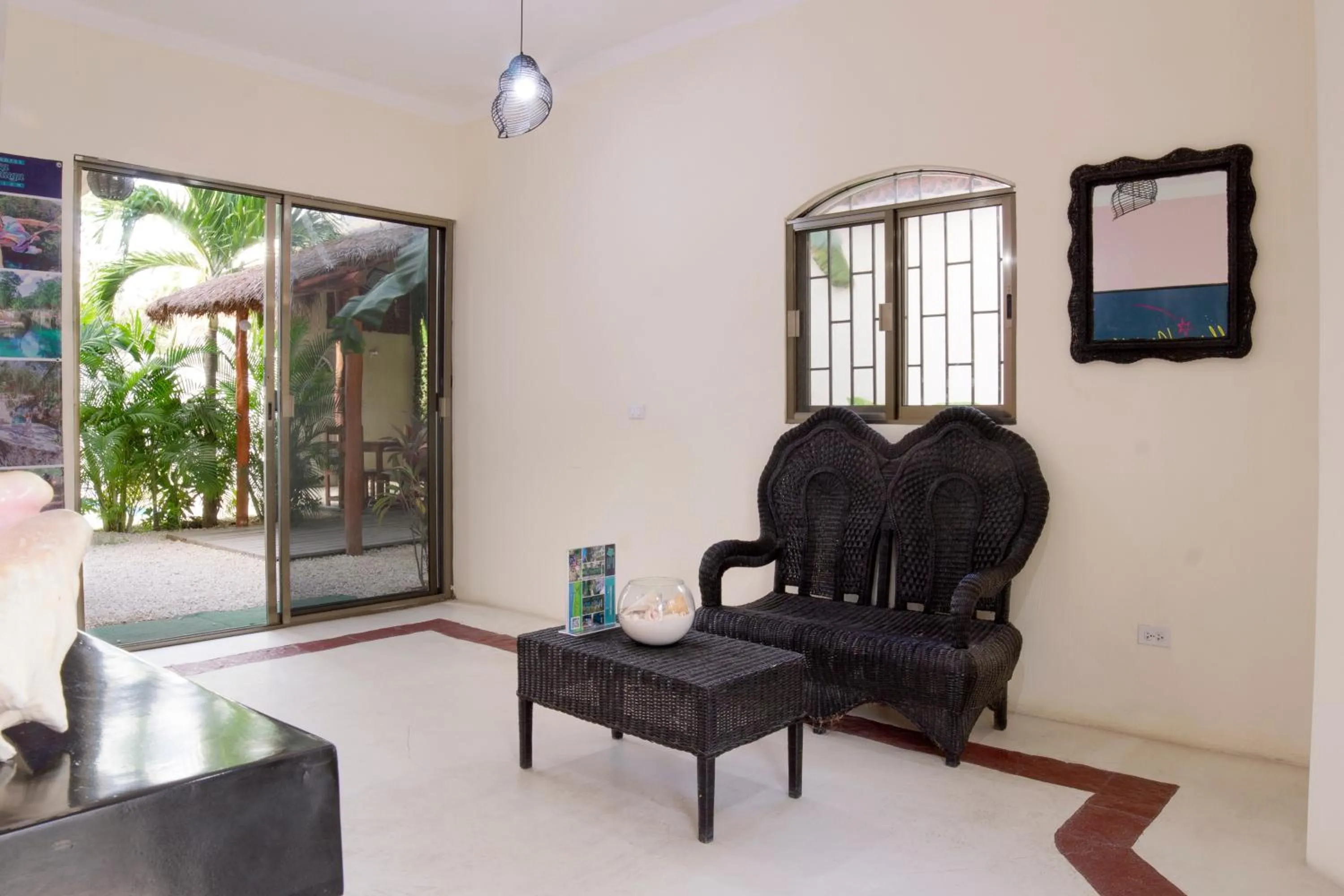 Lobby or reception in hotel stella maris tulum